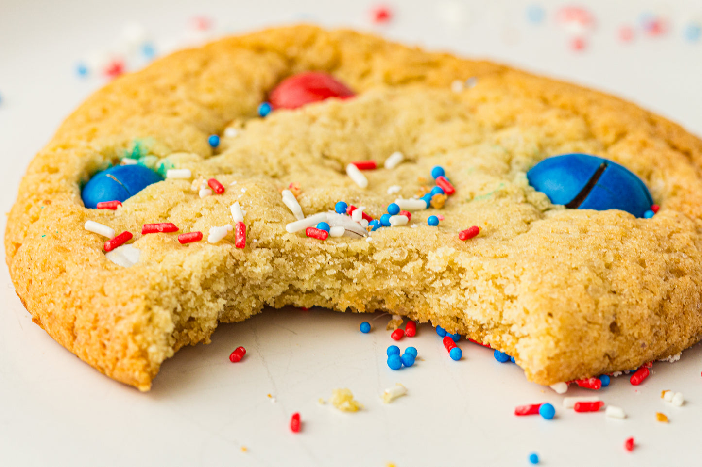 Red, White & Blue M&M Cookies – PLR Recipe