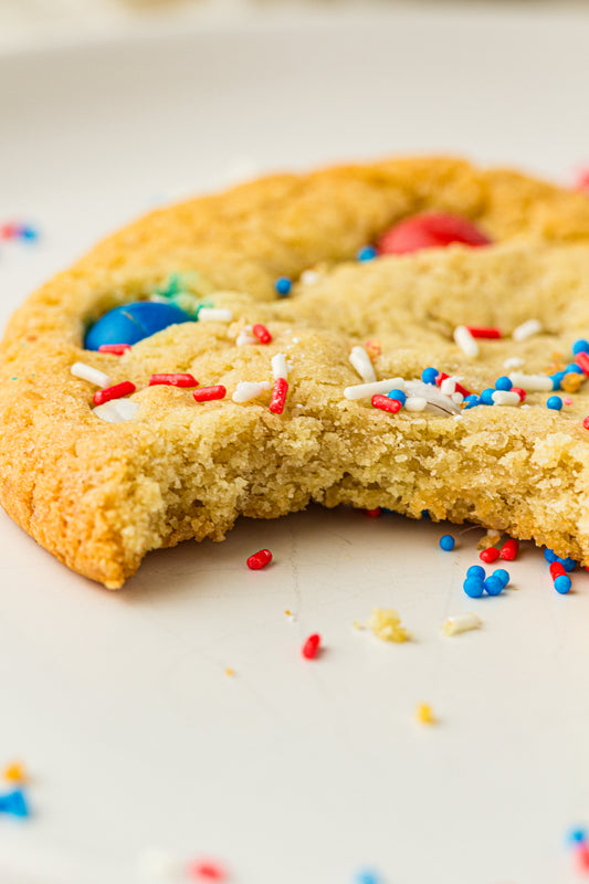 Red, White & Blue M&M Cookies – PLR Recipe