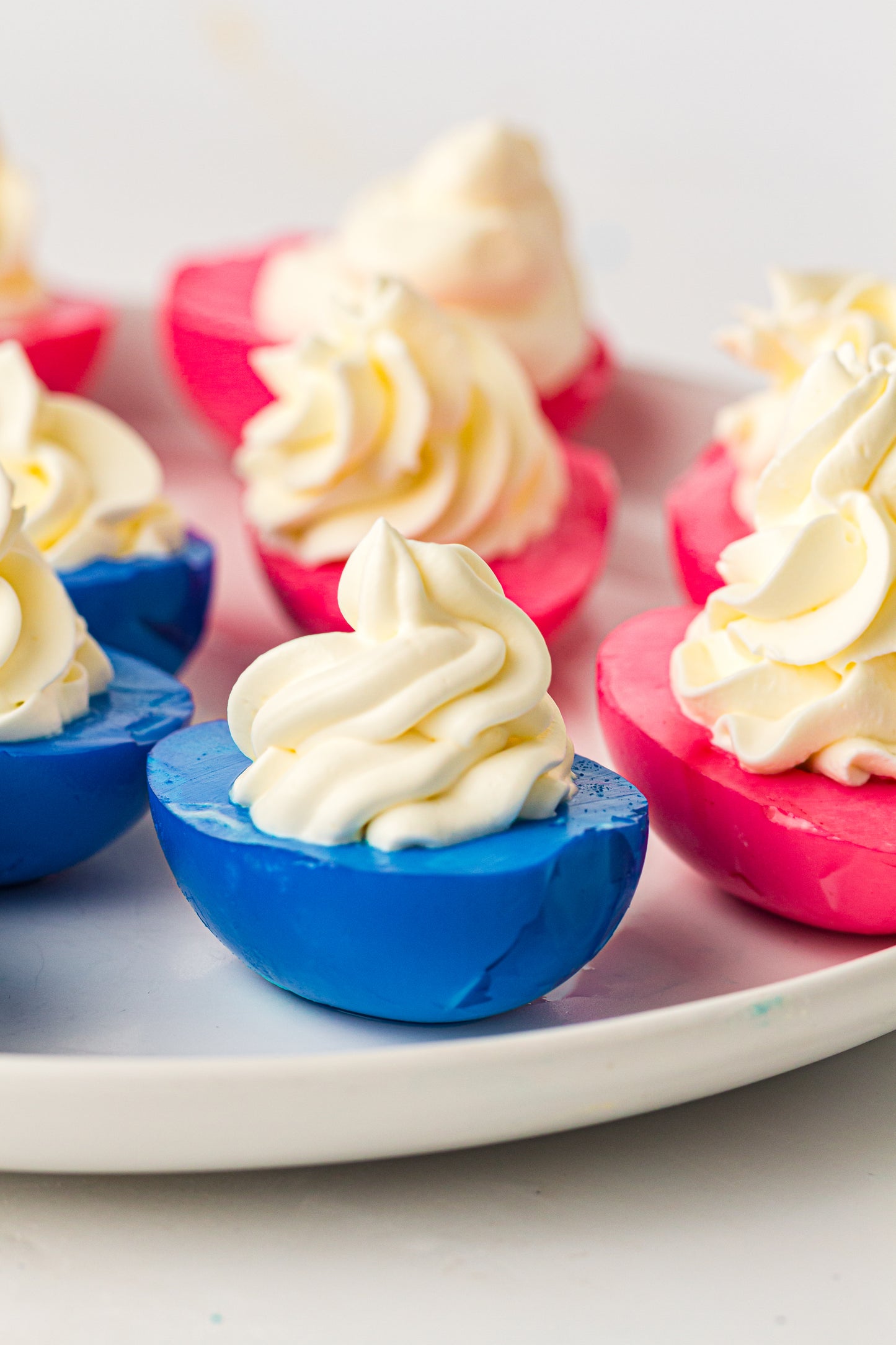 Red, White & Blue Hard-Boiled Eggs – PLR Recipe
