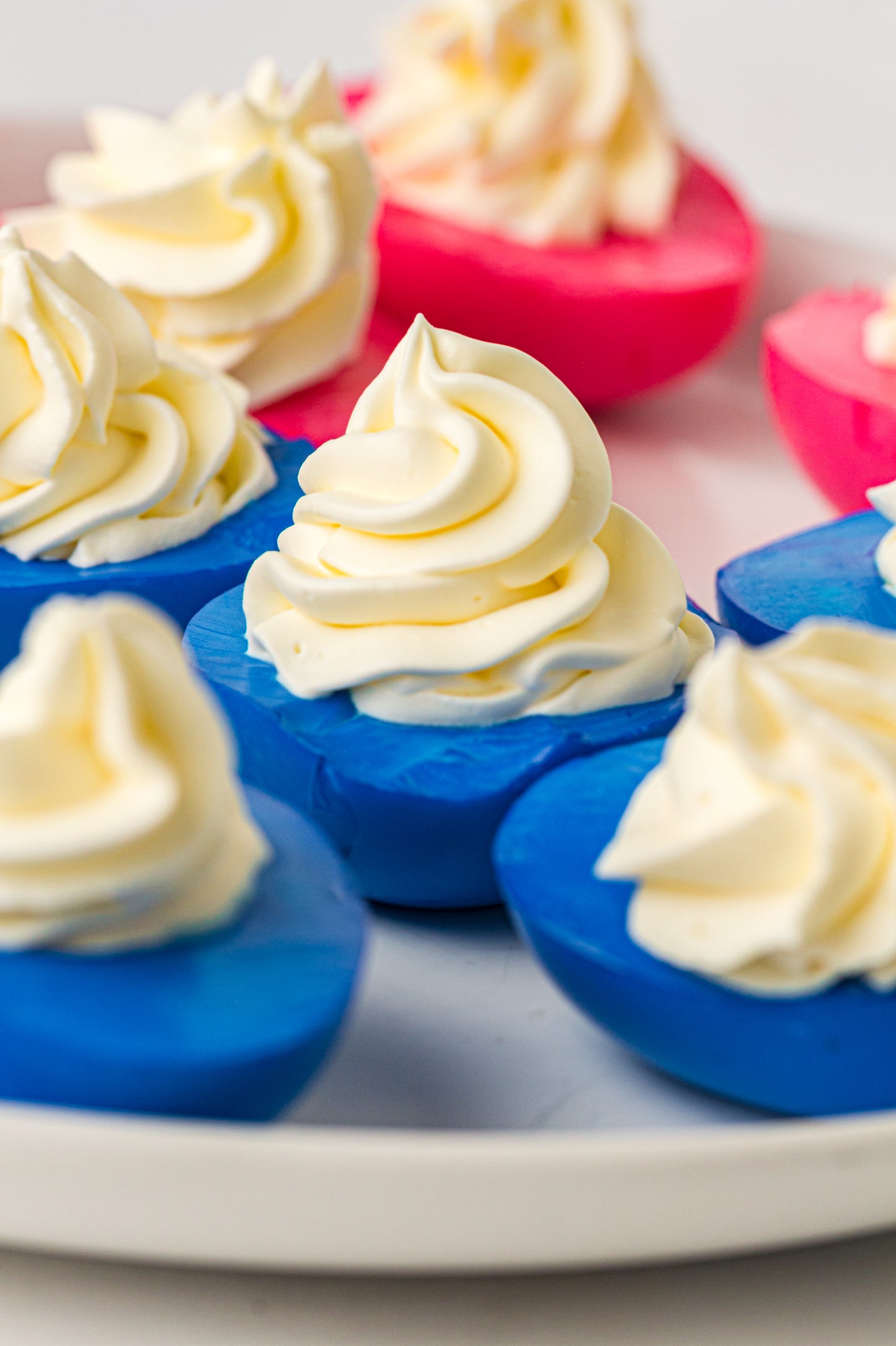 Red, White & Blue Hard-Boiled Eggs – PLR Recipe