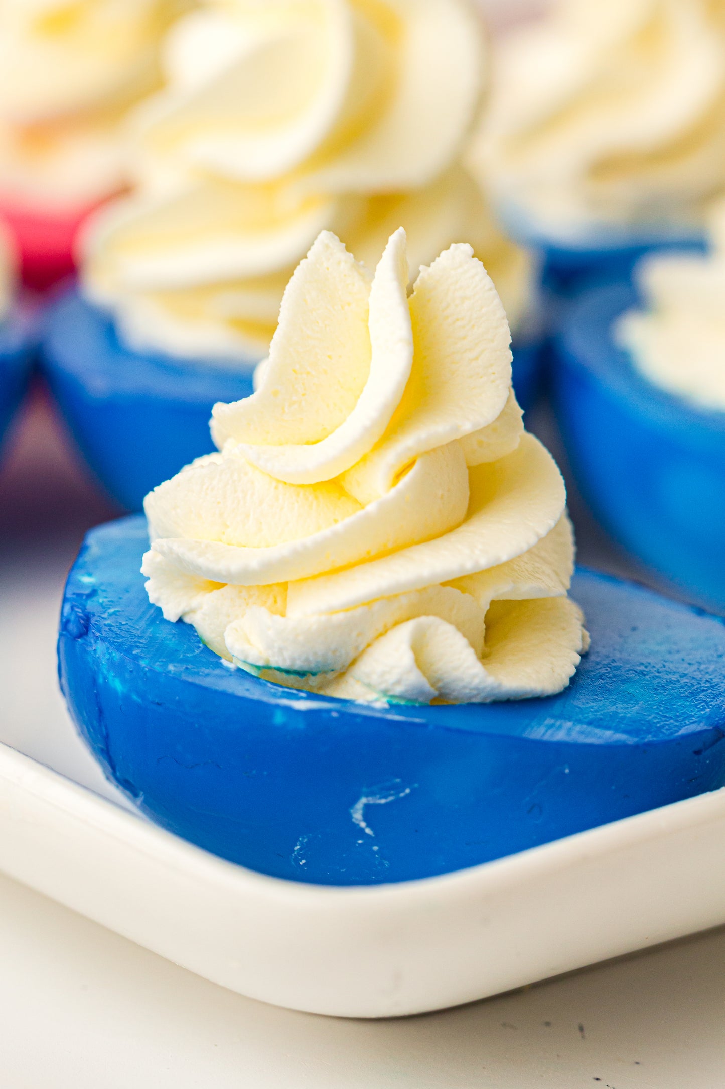 Red, White & Blue Hard-Boiled Eggs – PLR Recipe