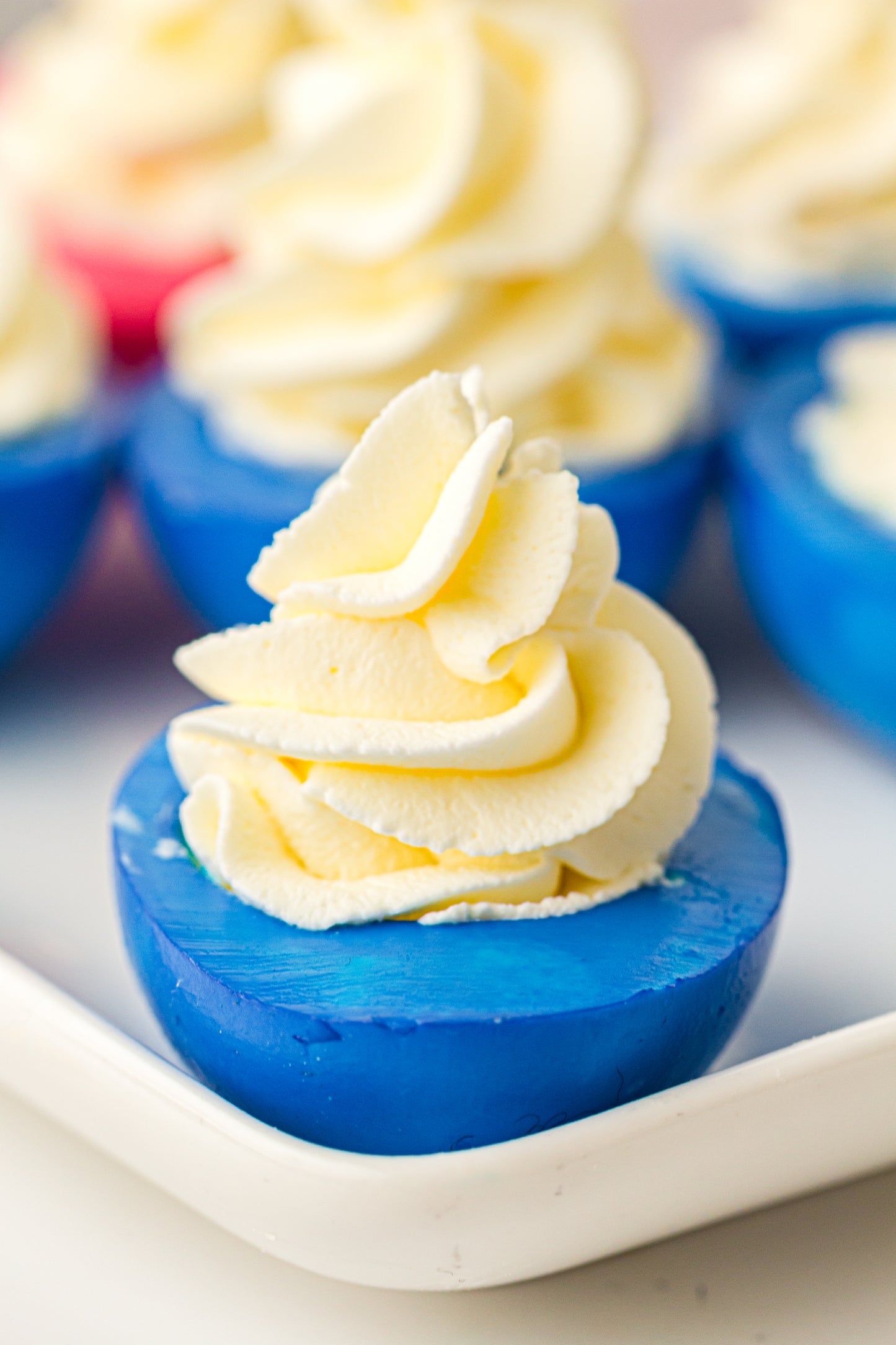 Red, White & Blue Hard-Boiled Eggs – PLR Recipe