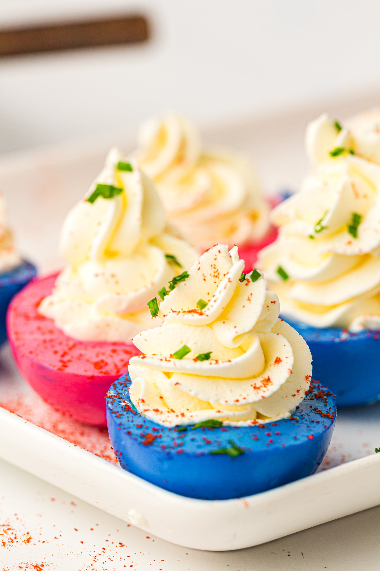 Red, White & Blue Hard-Boiled Eggs – PLR Recipe
