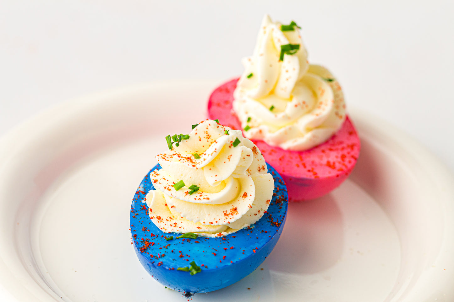 Red, White & Blue Hard-Boiled Eggs – PLR Recipe