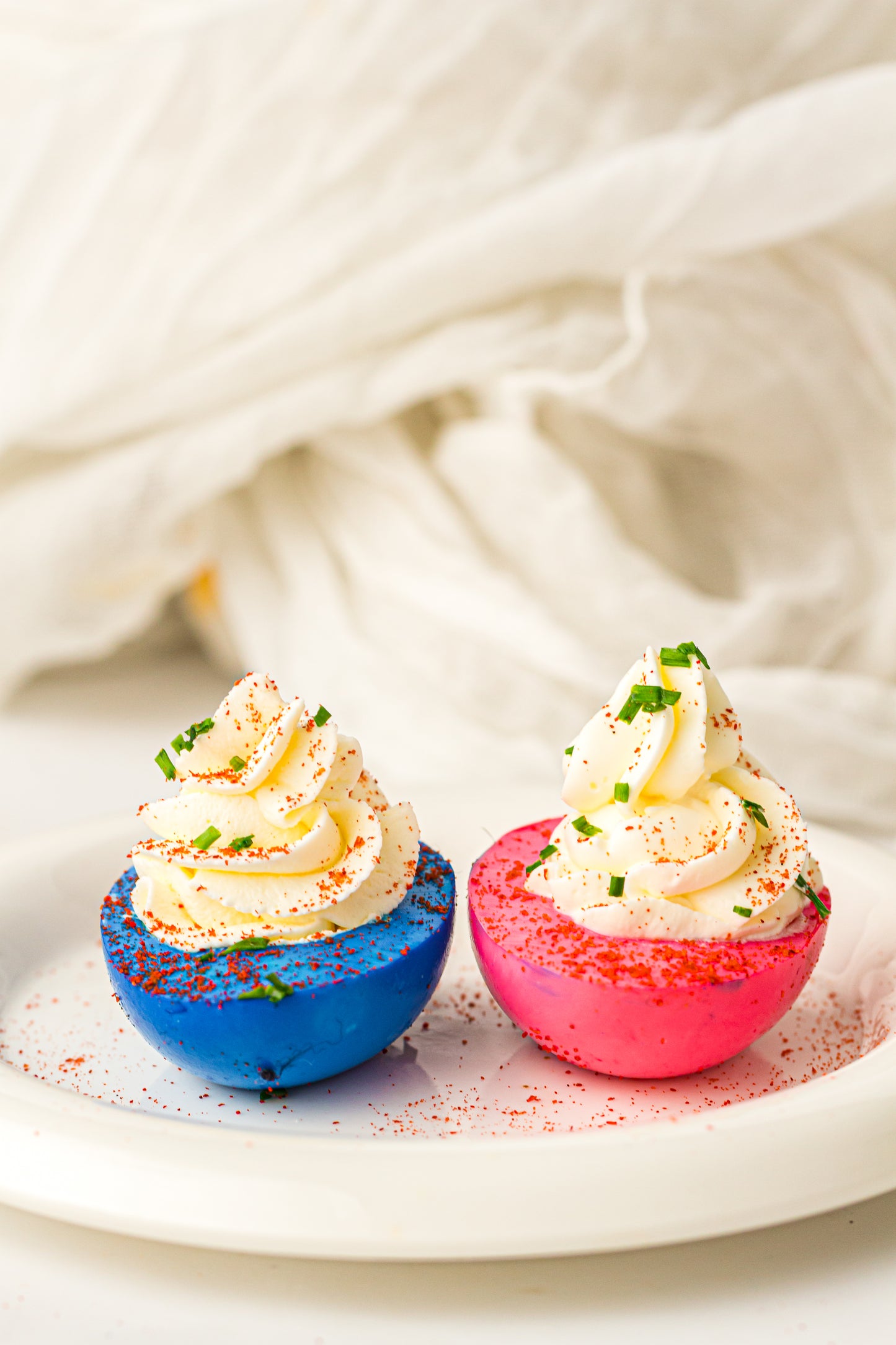 Red, White & Blue Hard-Boiled Eggs – PLR Recipe