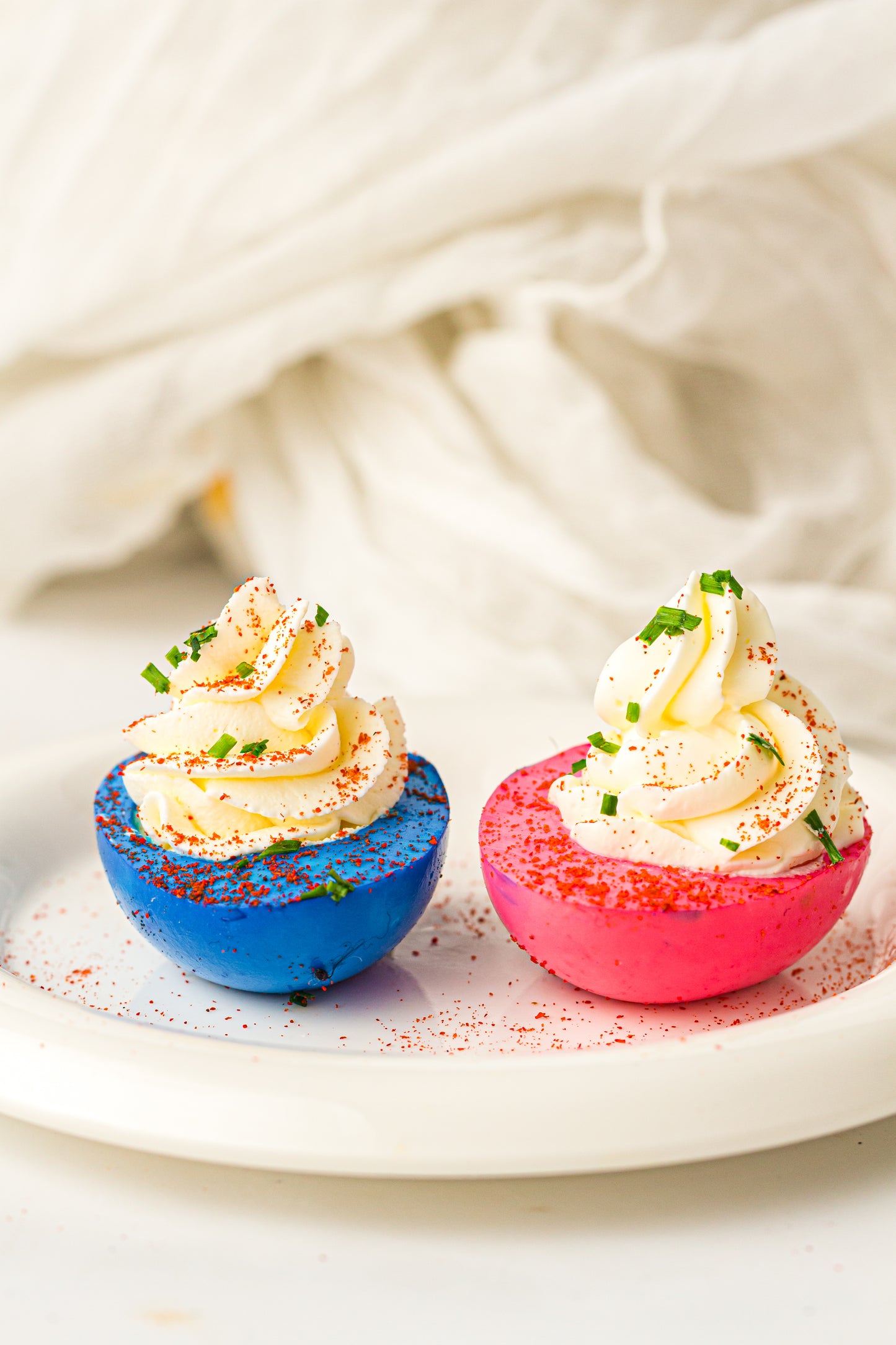 Red, White & Blue Hard-Boiled Eggs – PLR Recipe