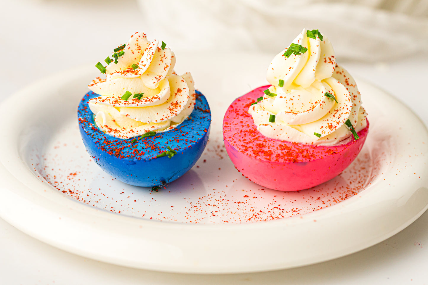 Red, White & Blue Hard-Boiled Eggs – PLR Recipe