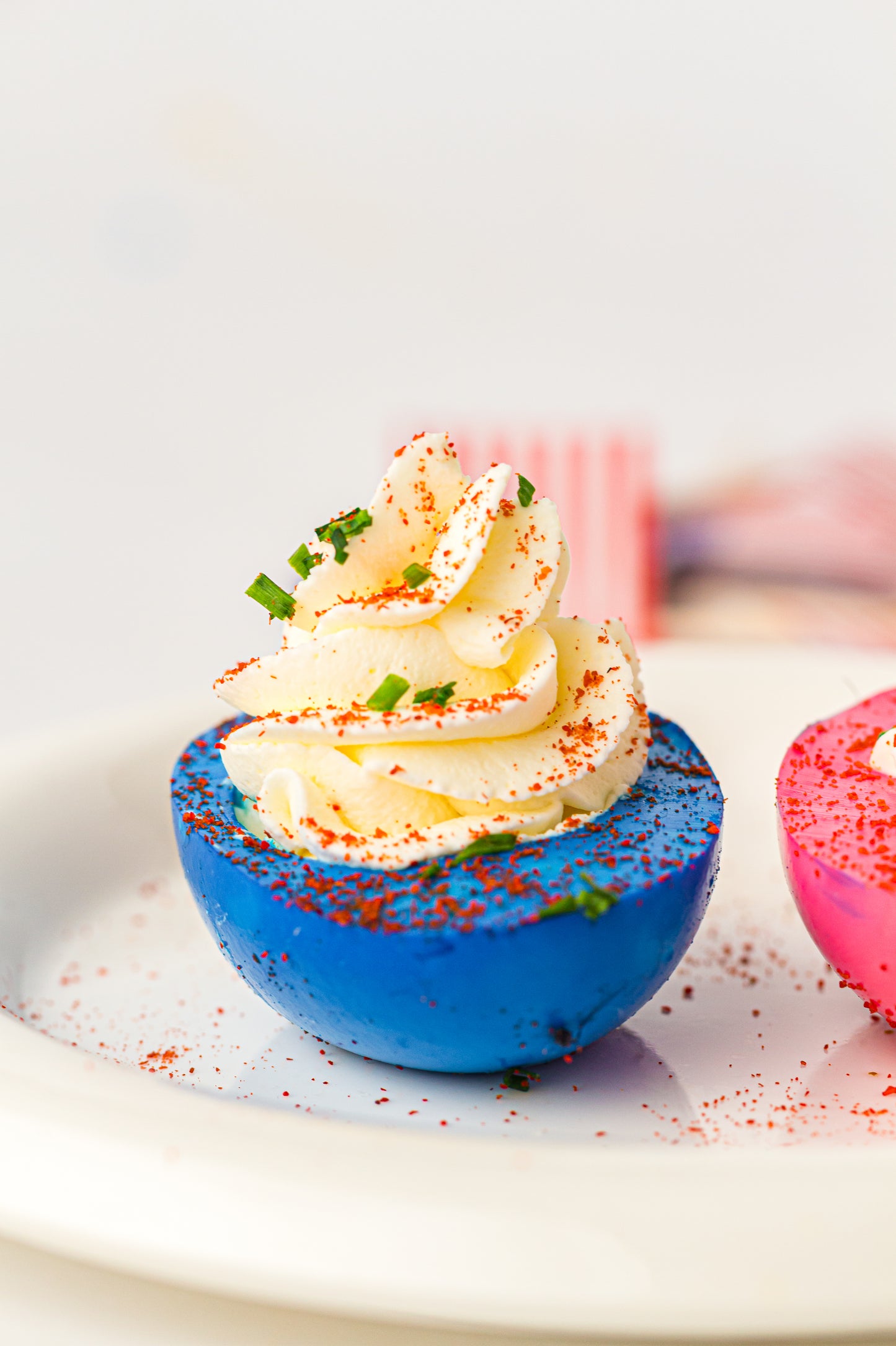 Red, White & Blue Hard-Boiled Eggs – PLR Recipe