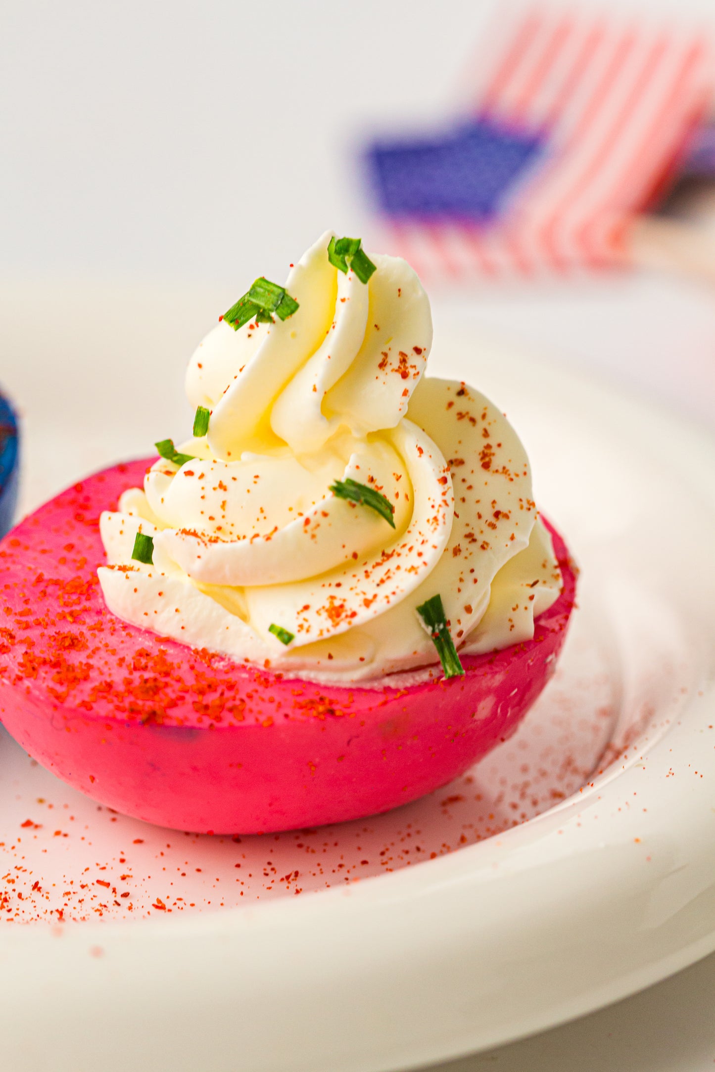 Red, White & Blue Hard-Boiled Eggs – PLR Recipe