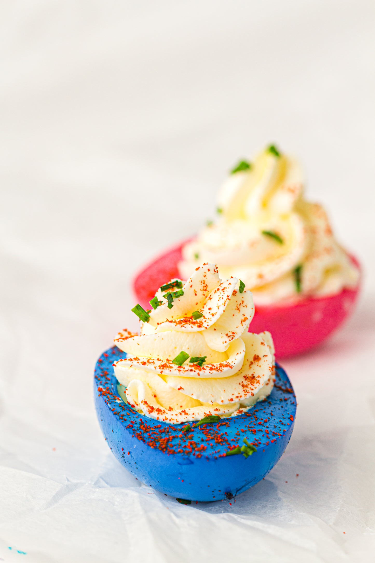 Red, White & Blue Hard-Boiled Eggs – PLR Recipe