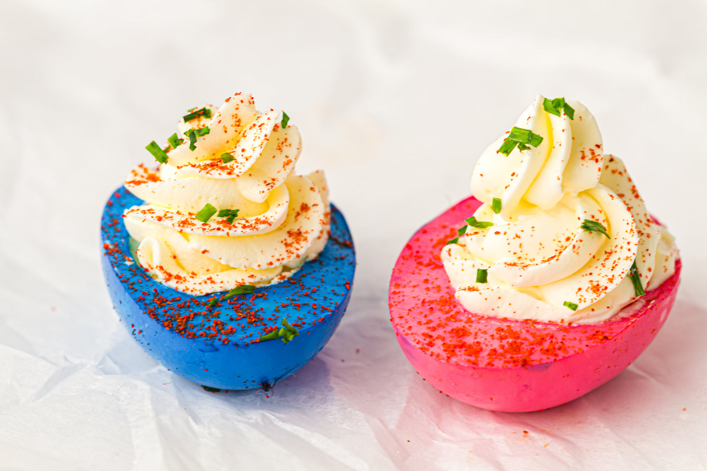 Red, White & Blue Hard-Boiled Eggs – PLR Recipe