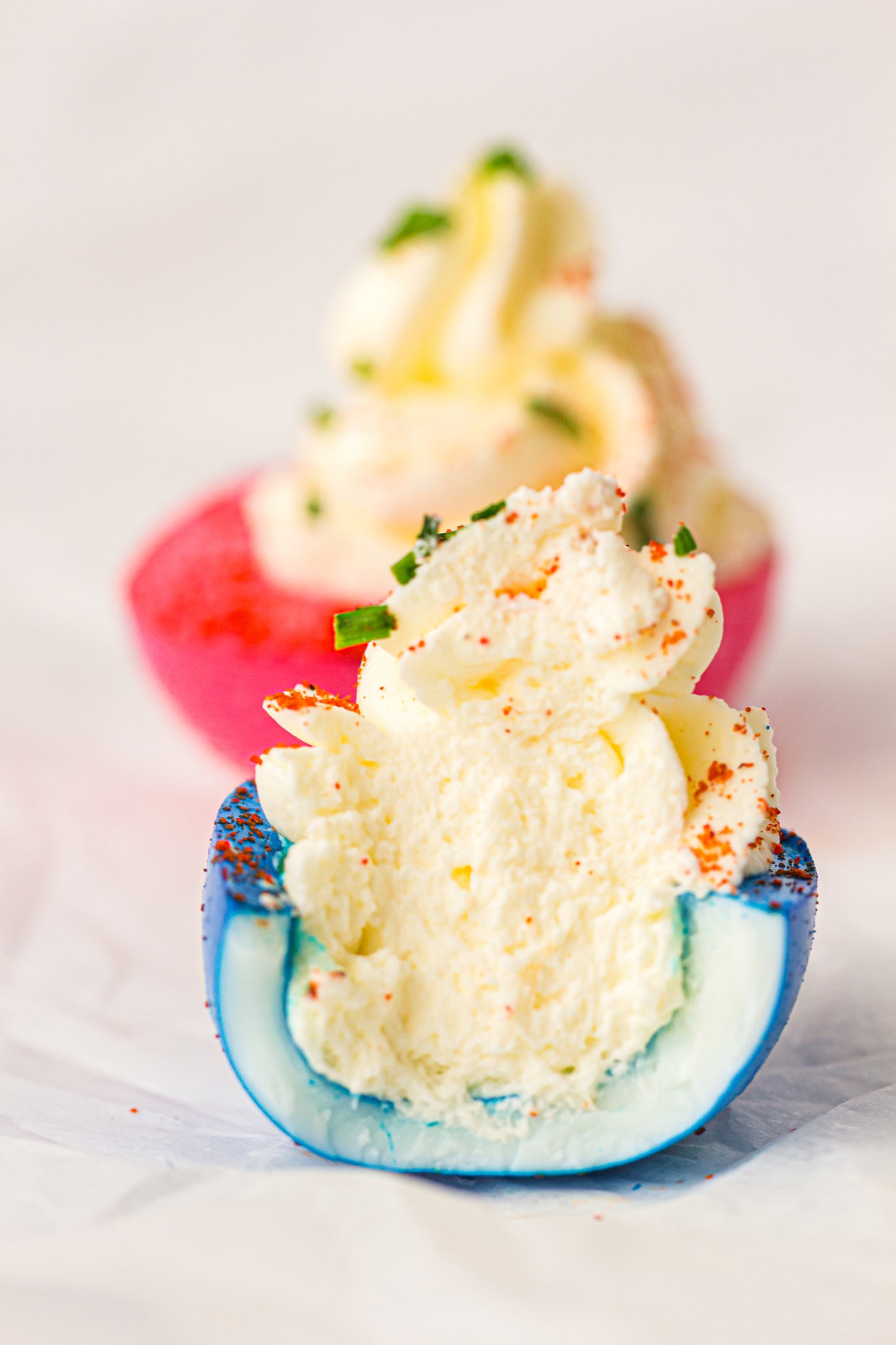Red, White & Blue Hard-Boiled Eggs – PLR Recipe