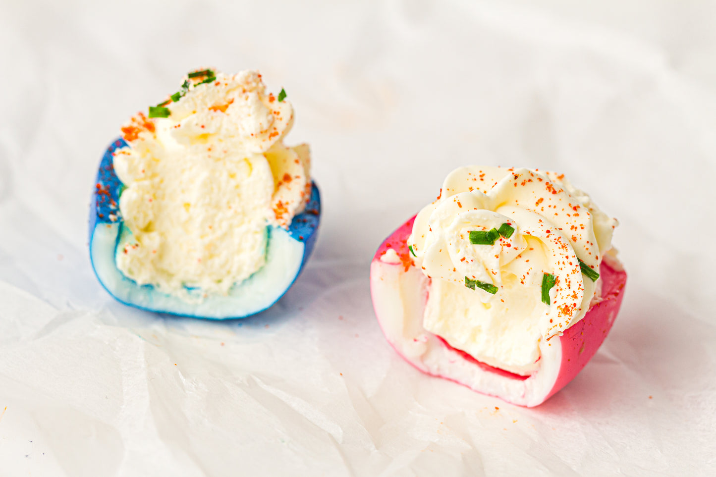 Red, White & Blue Hard-Boiled Eggs – PLR Recipe