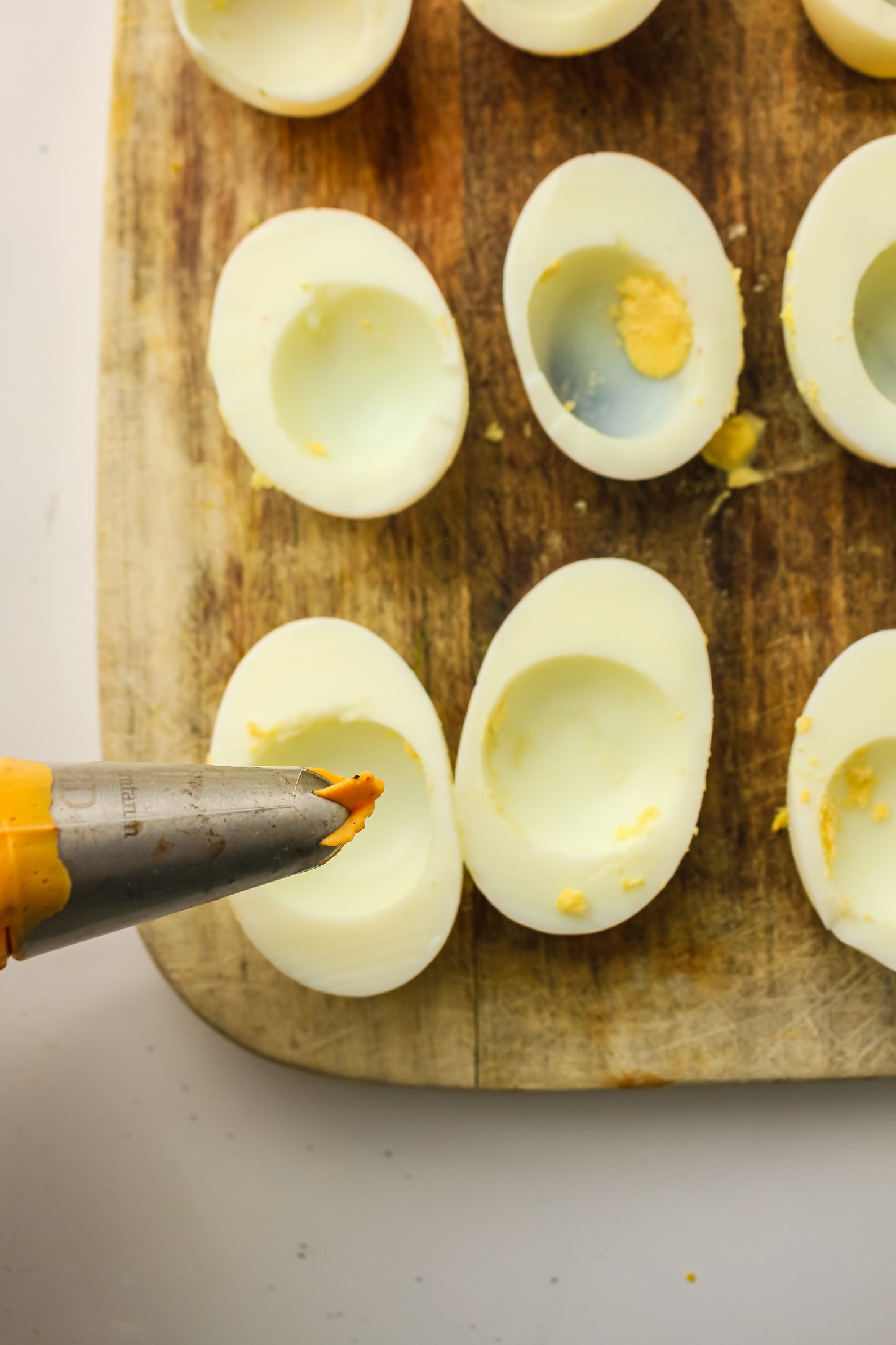 Pumpkin Deviled Eggs Recipe