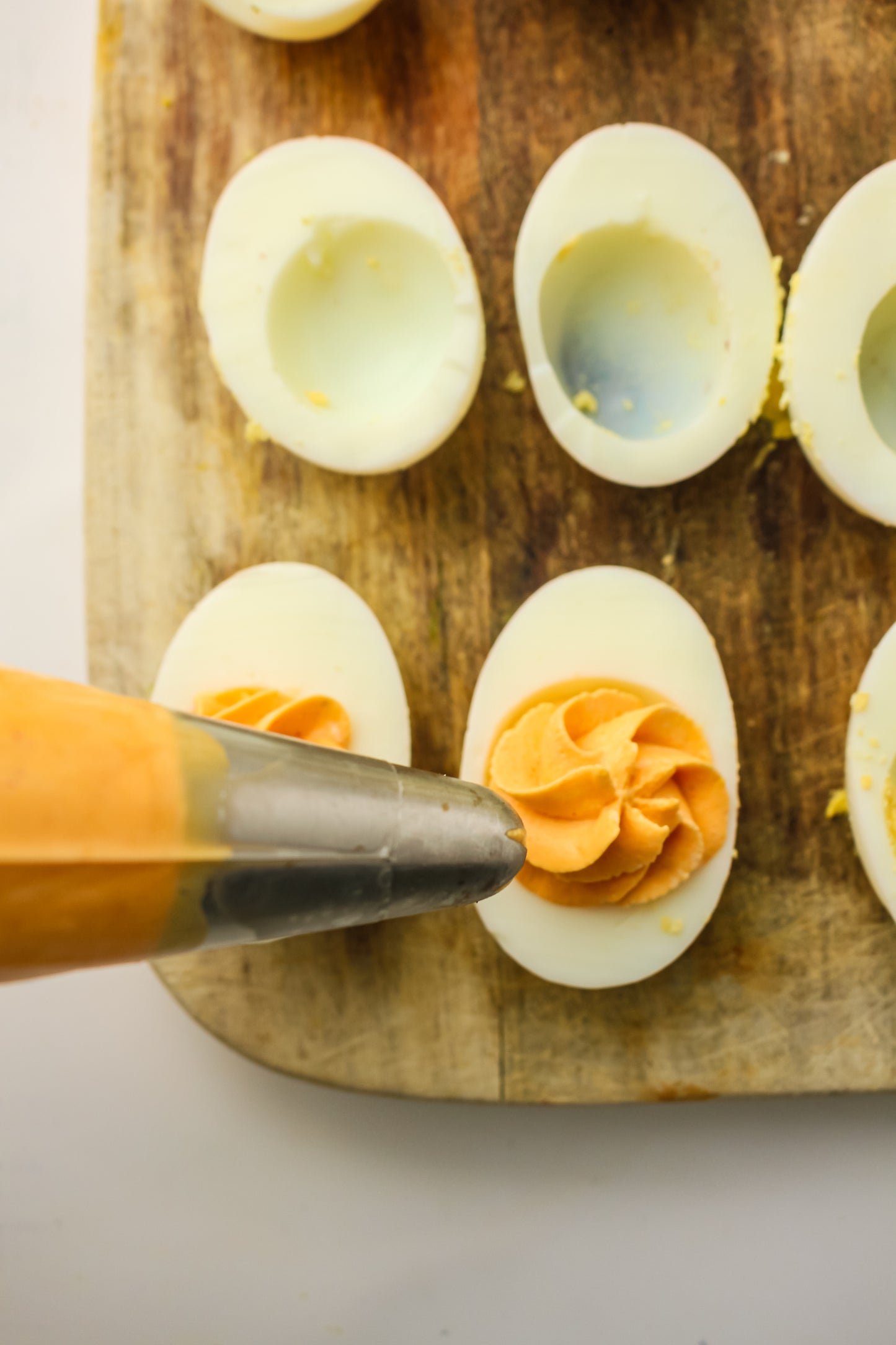 Pumpkin Deviled Eggs Recipe