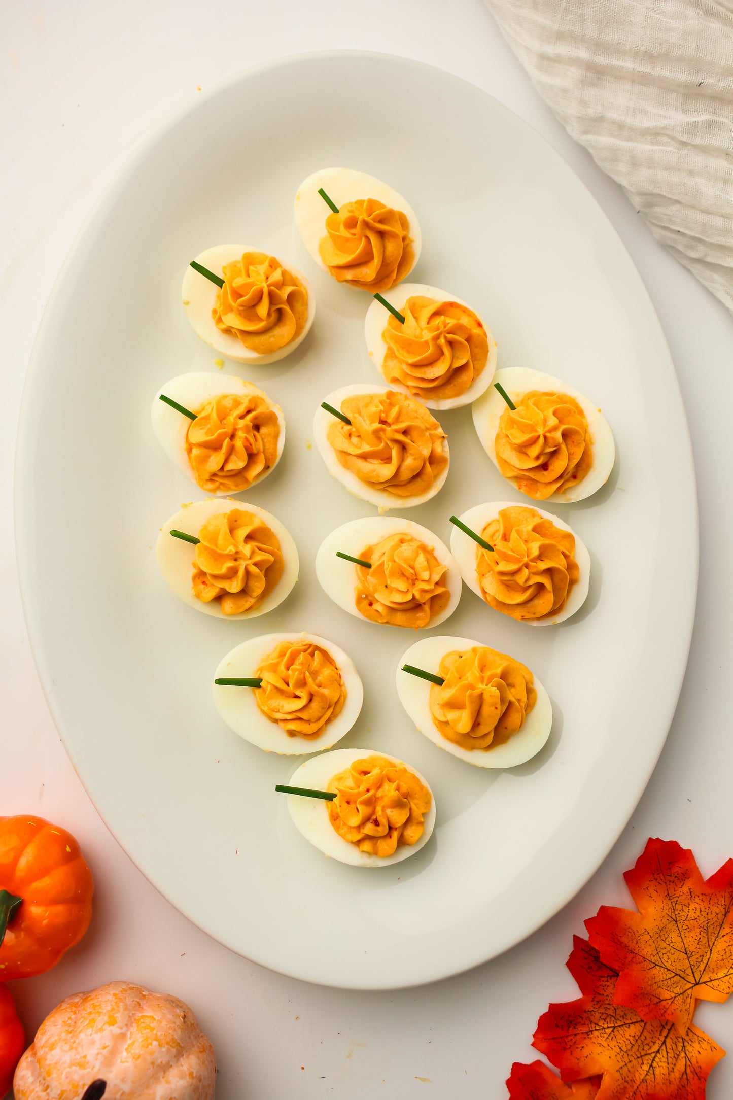 Pumpkin Deviled Eggs Recipe