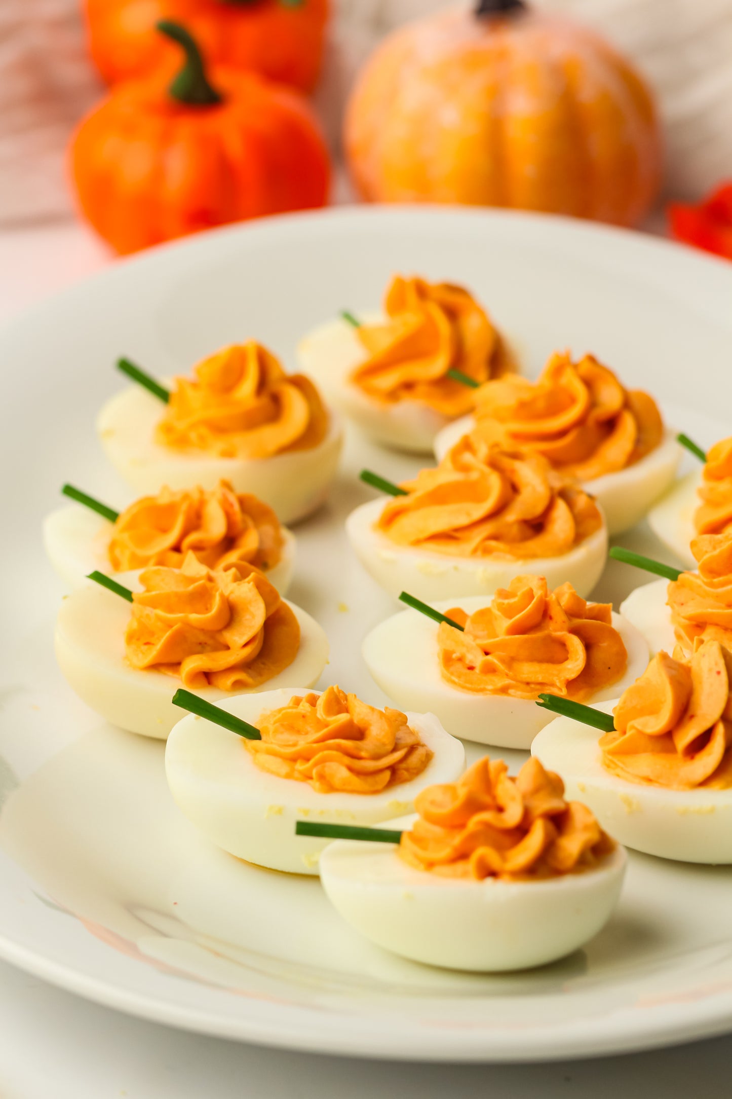 Pumpkin Deviled Eggs Recipe