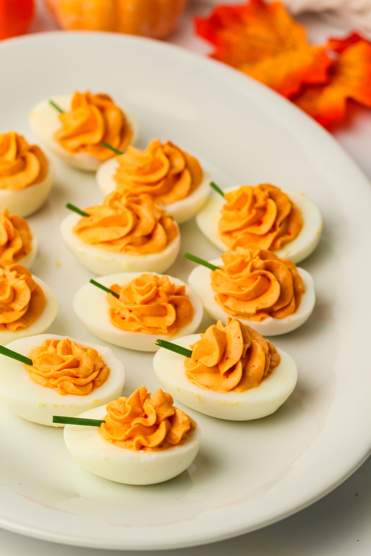 Pumpkin Deviled Eggs Recipe