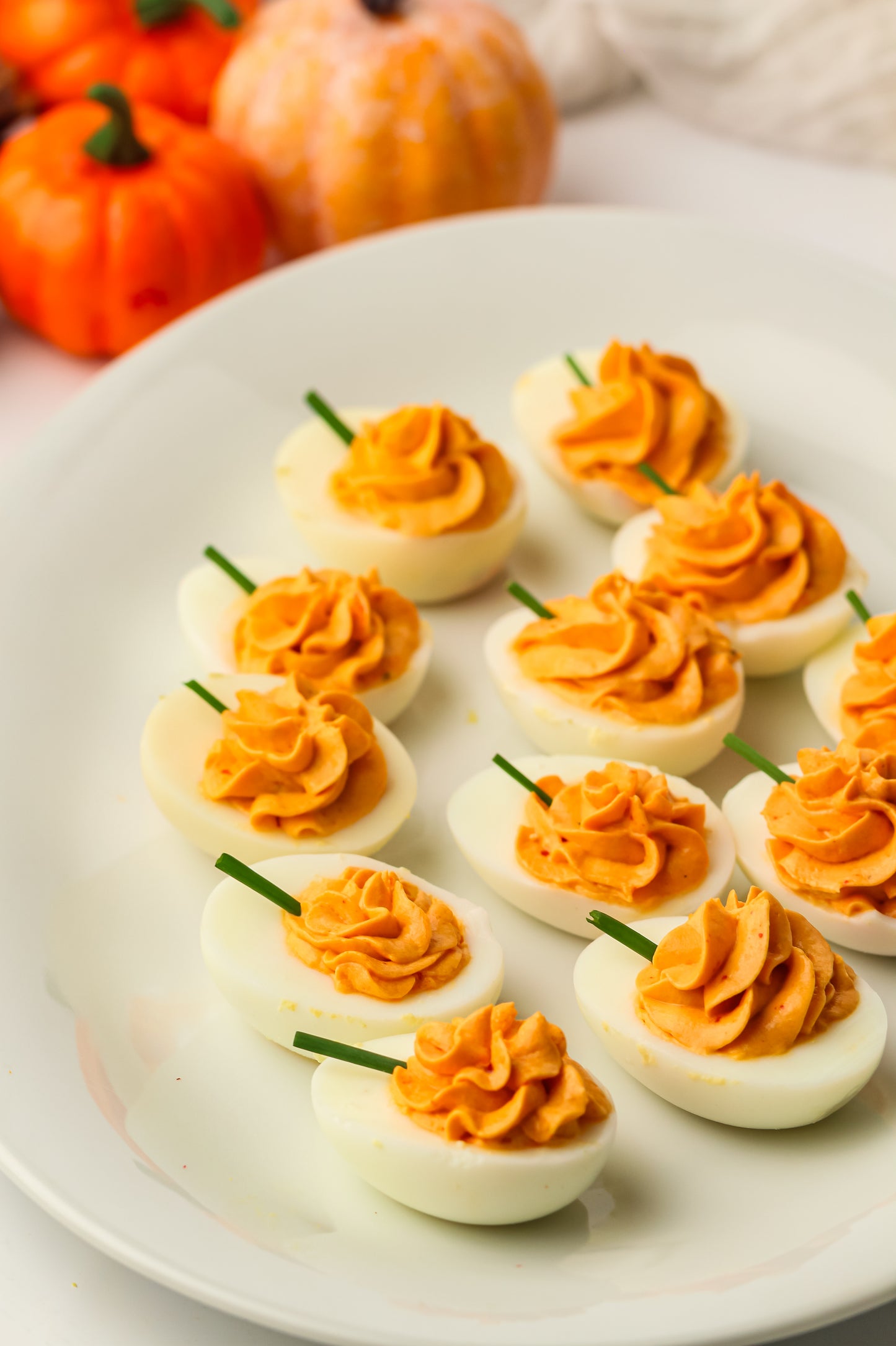 Pumpkin Deviled Eggs Recipe
