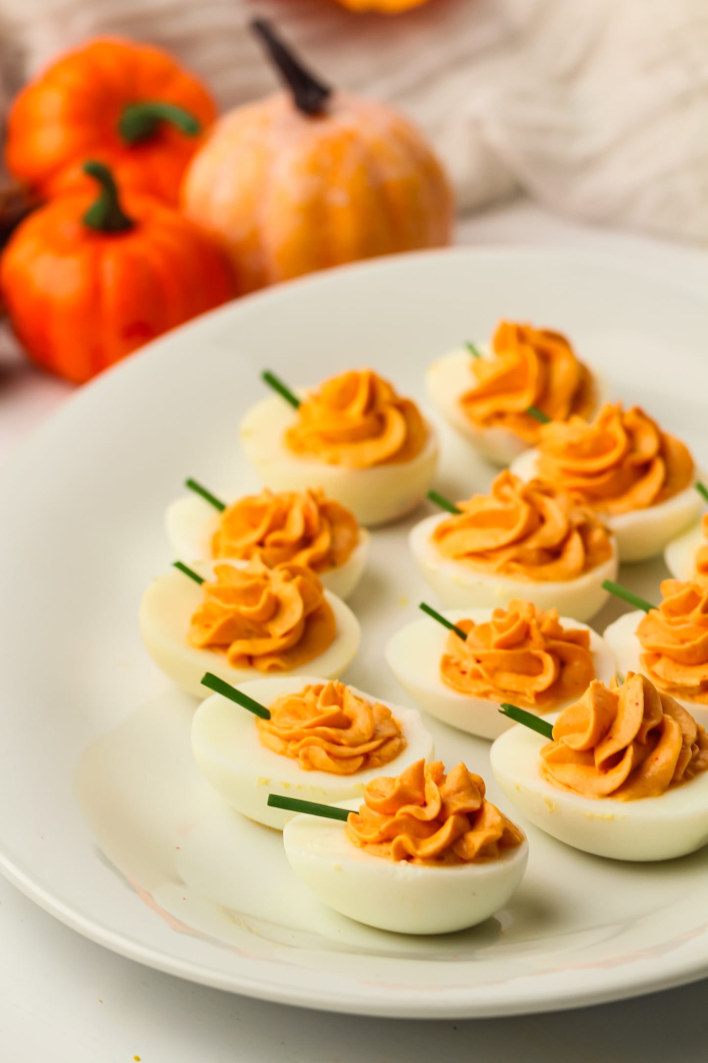Pumpkin Deviled Eggs Recipe
