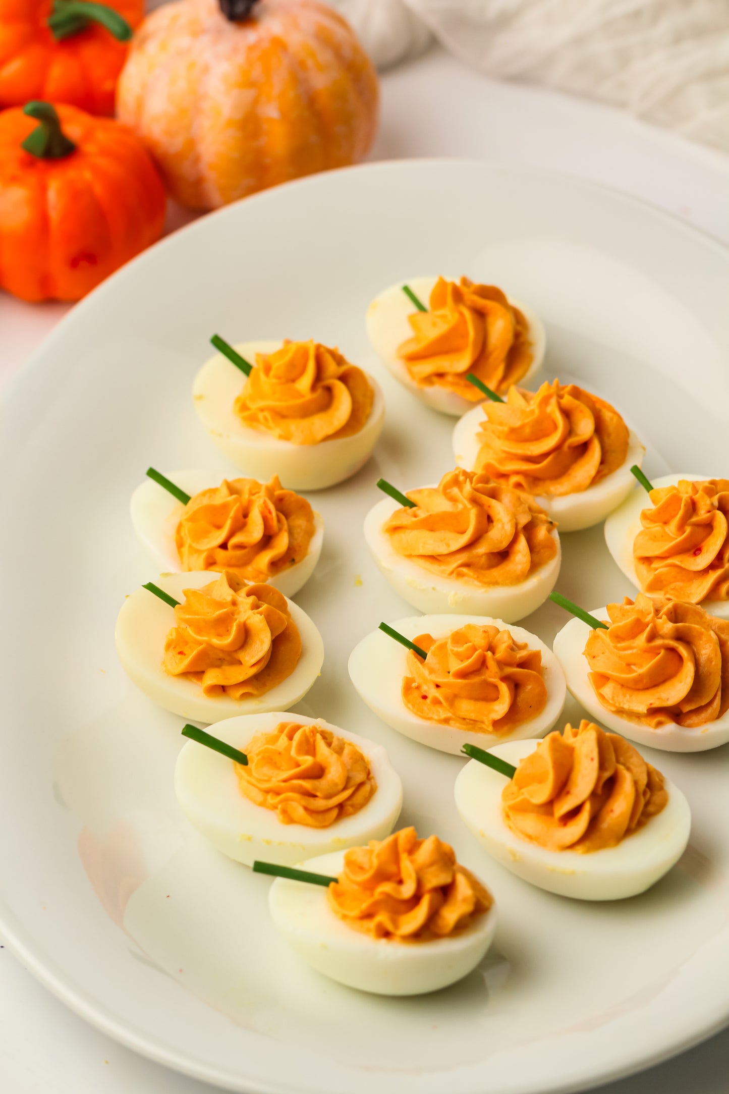 Pumpkin Deviled Eggs Recipe