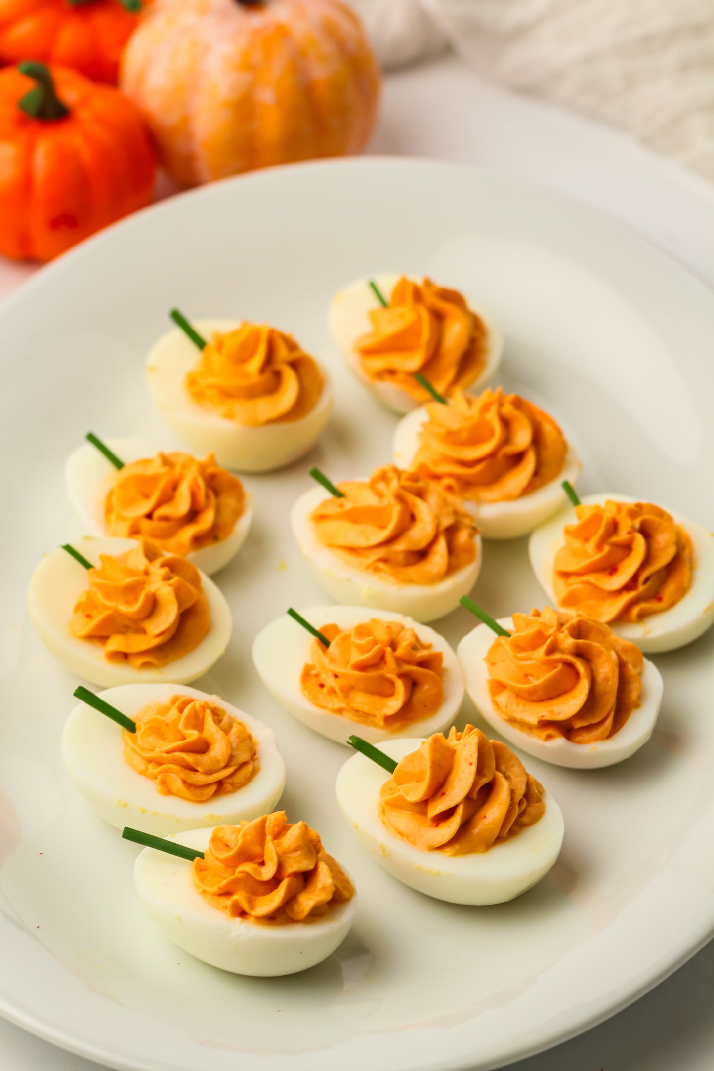 Pumpkin Deviled Eggs Recipe