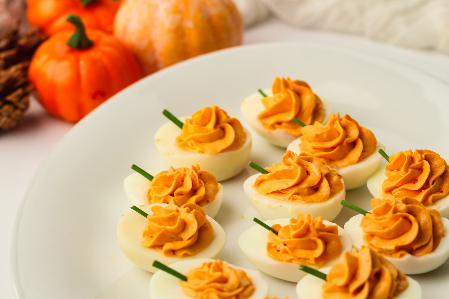 Pumpkin Deviled Eggs Recipe