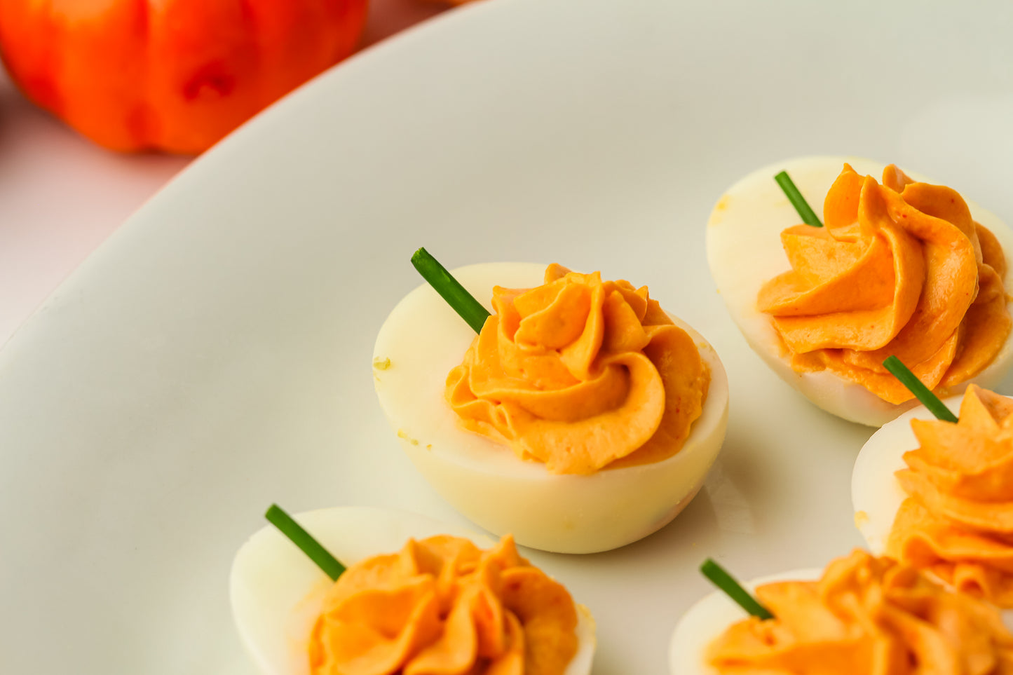 Pumpkin Deviled Eggs Recipe