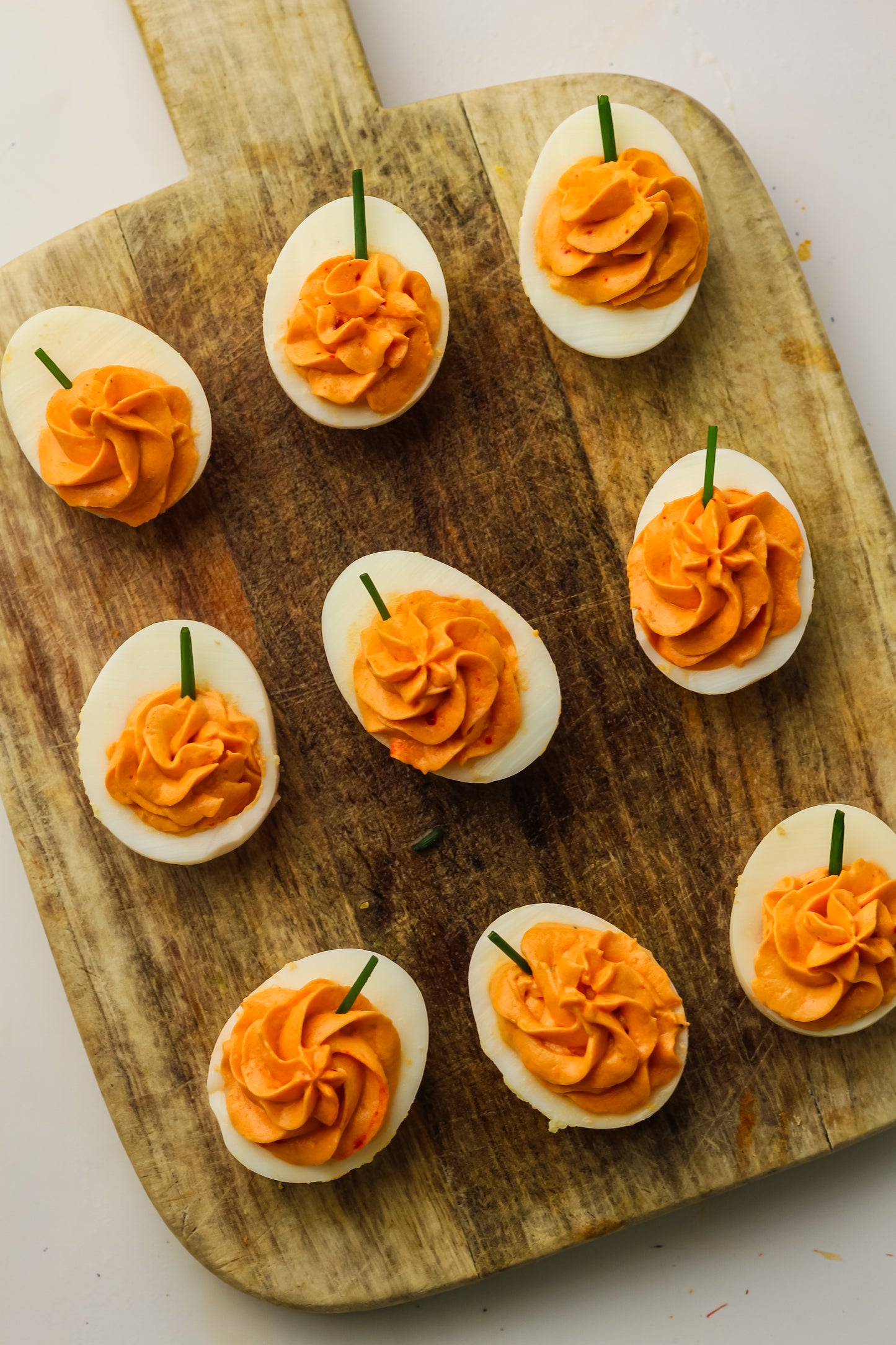 Pumpkin Deviled Eggs Recipe