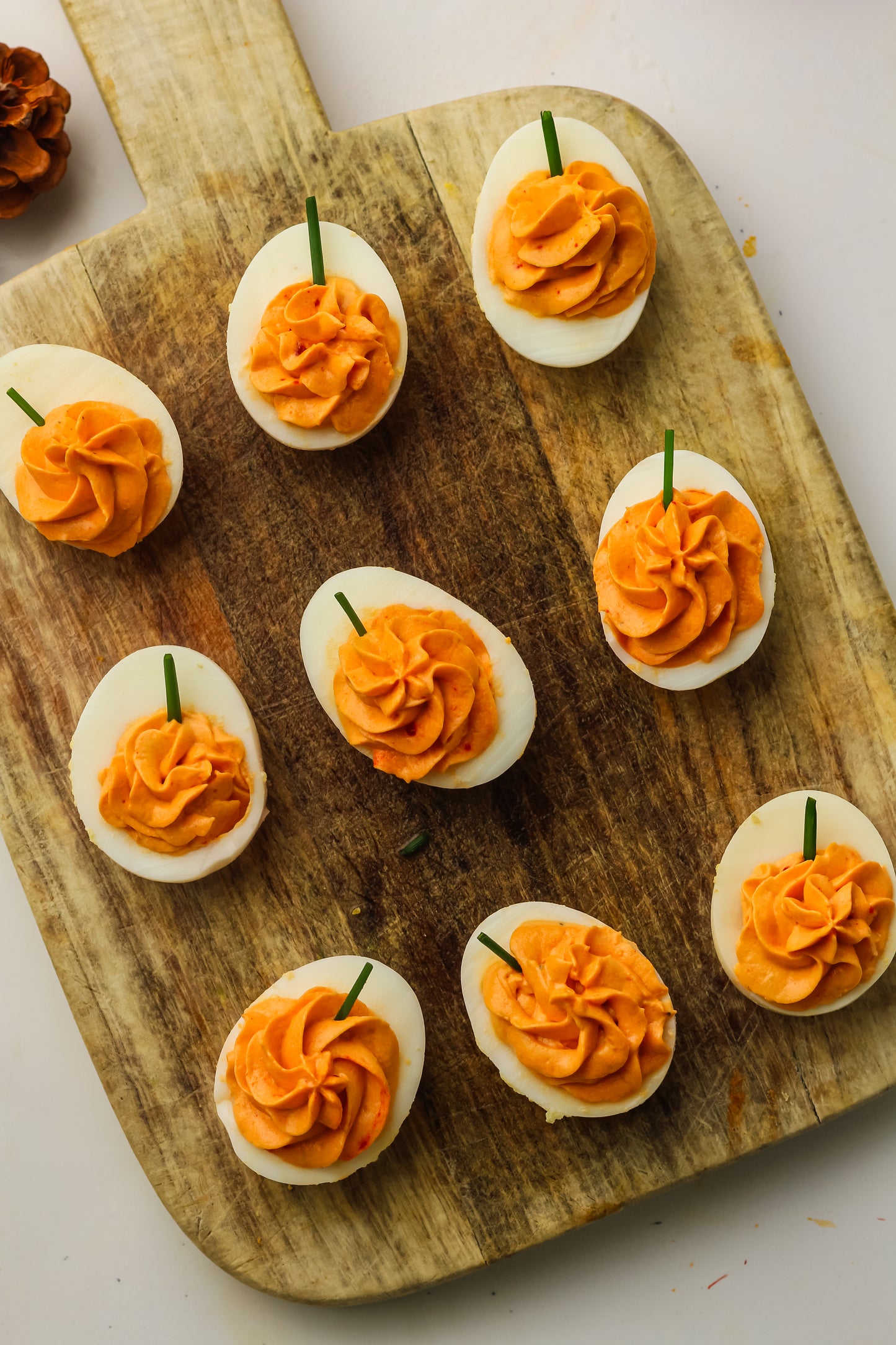 Pumpkin Deviled Eggs Recipe