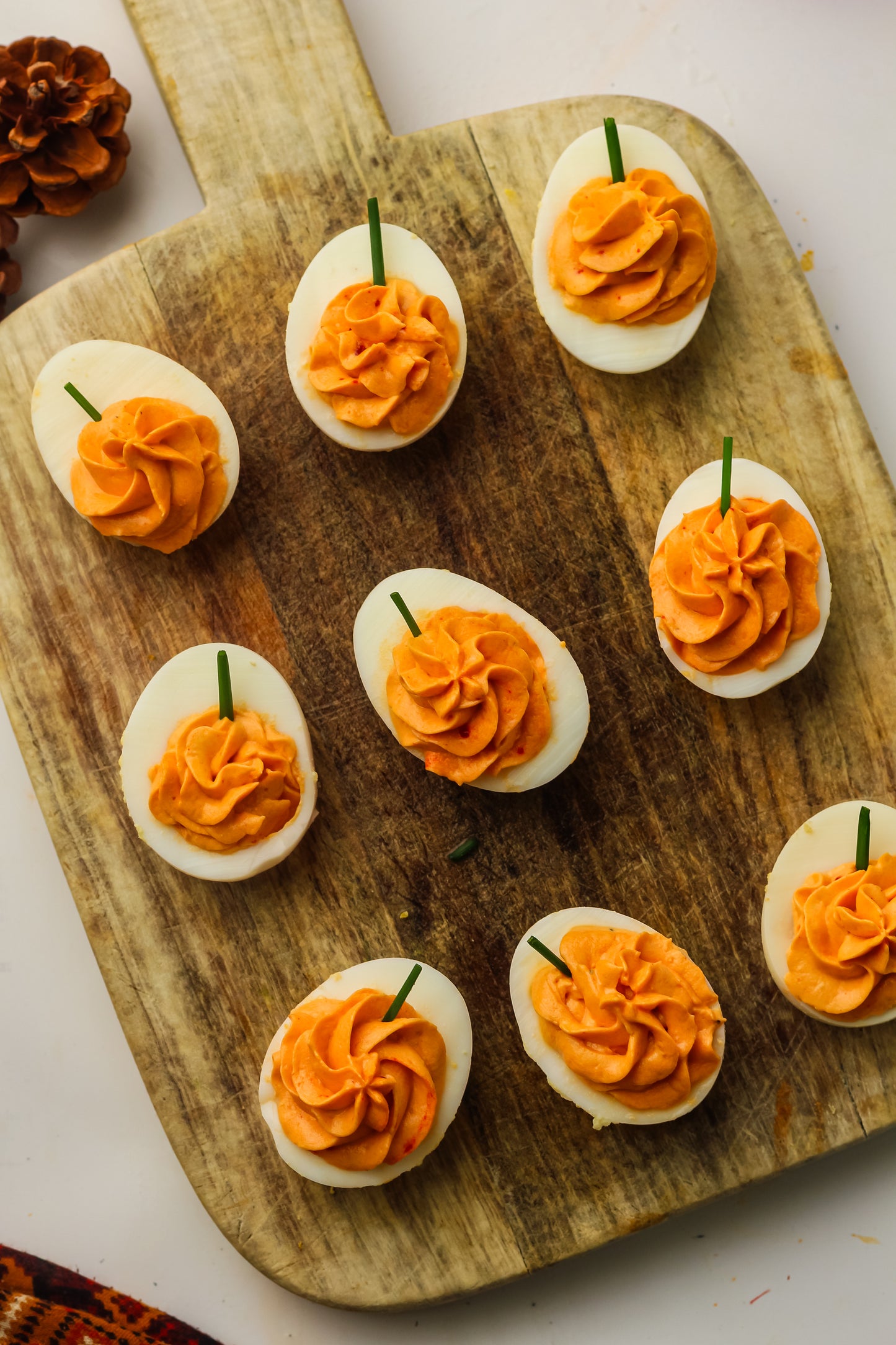 Pumpkin Deviled Eggs Recipe