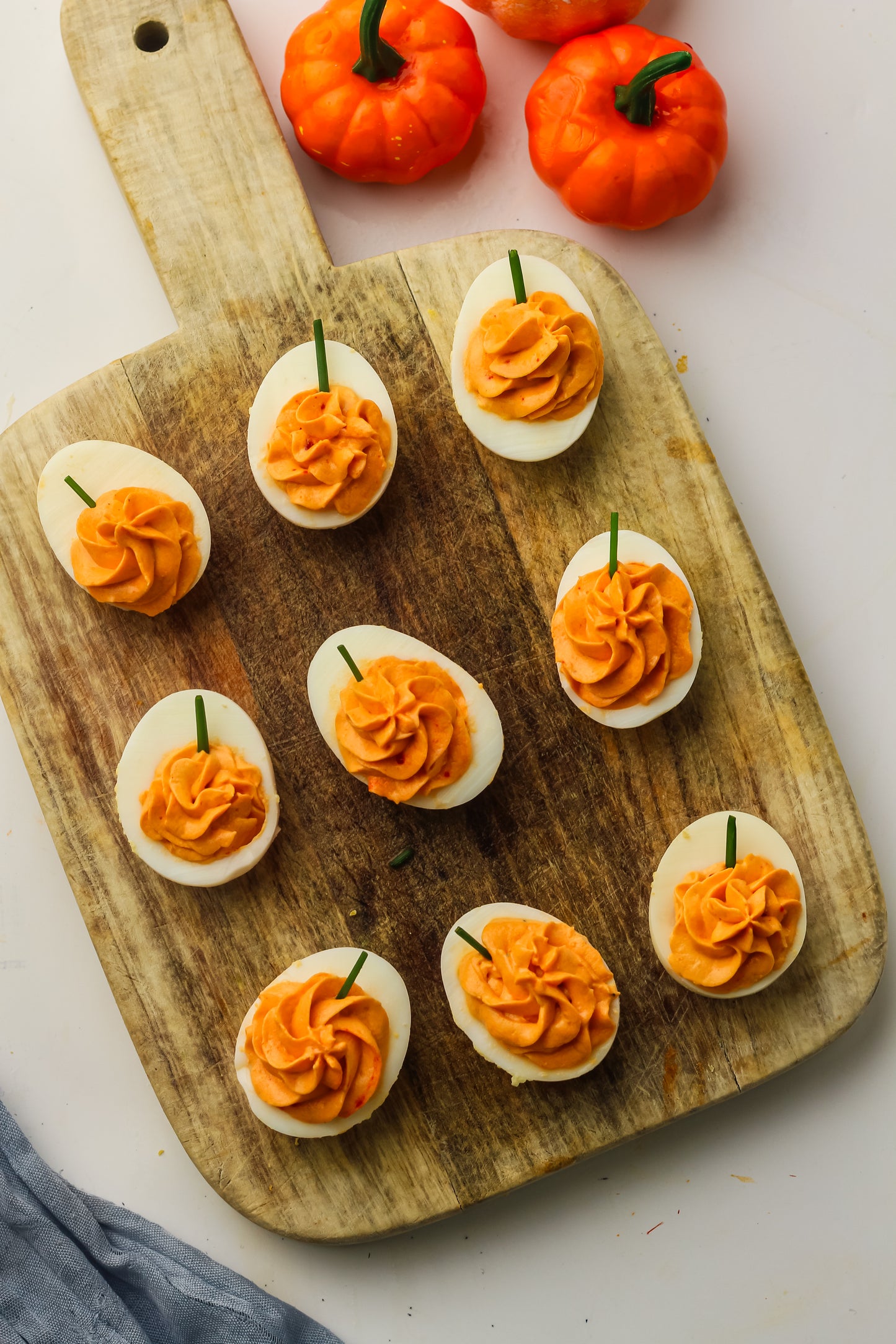 Pumpkin Deviled Eggs Recipe