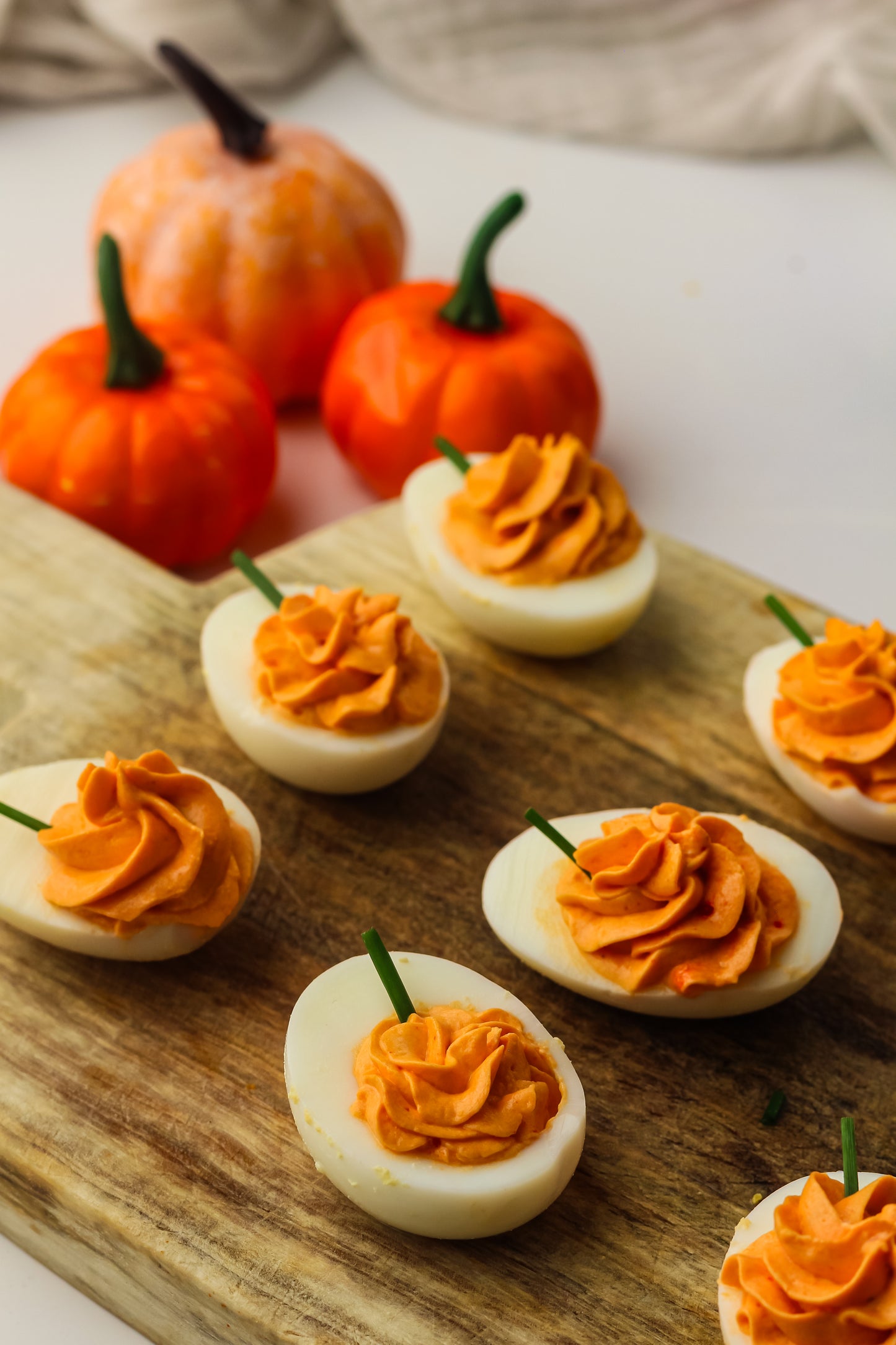 Pumpkin Deviled Eggs Recipe