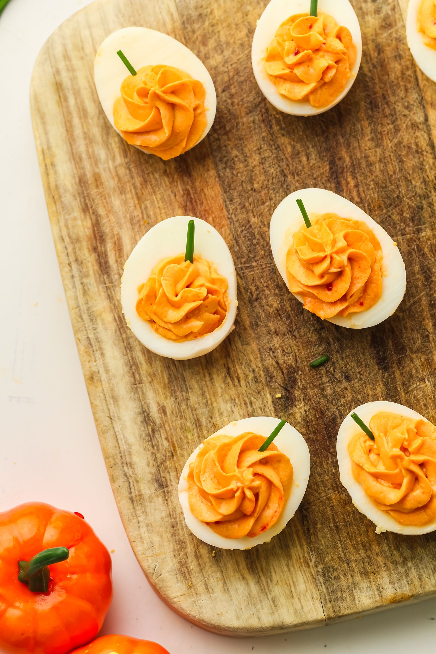 Pumpkin Deviled Eggs Recipe