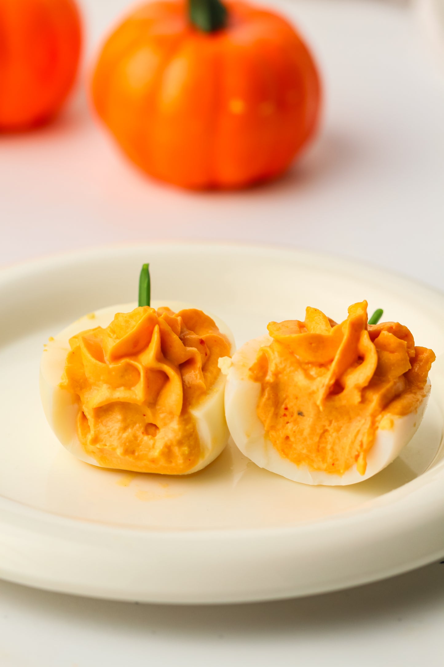 Pumpkin Deviled Eggs Recipe
