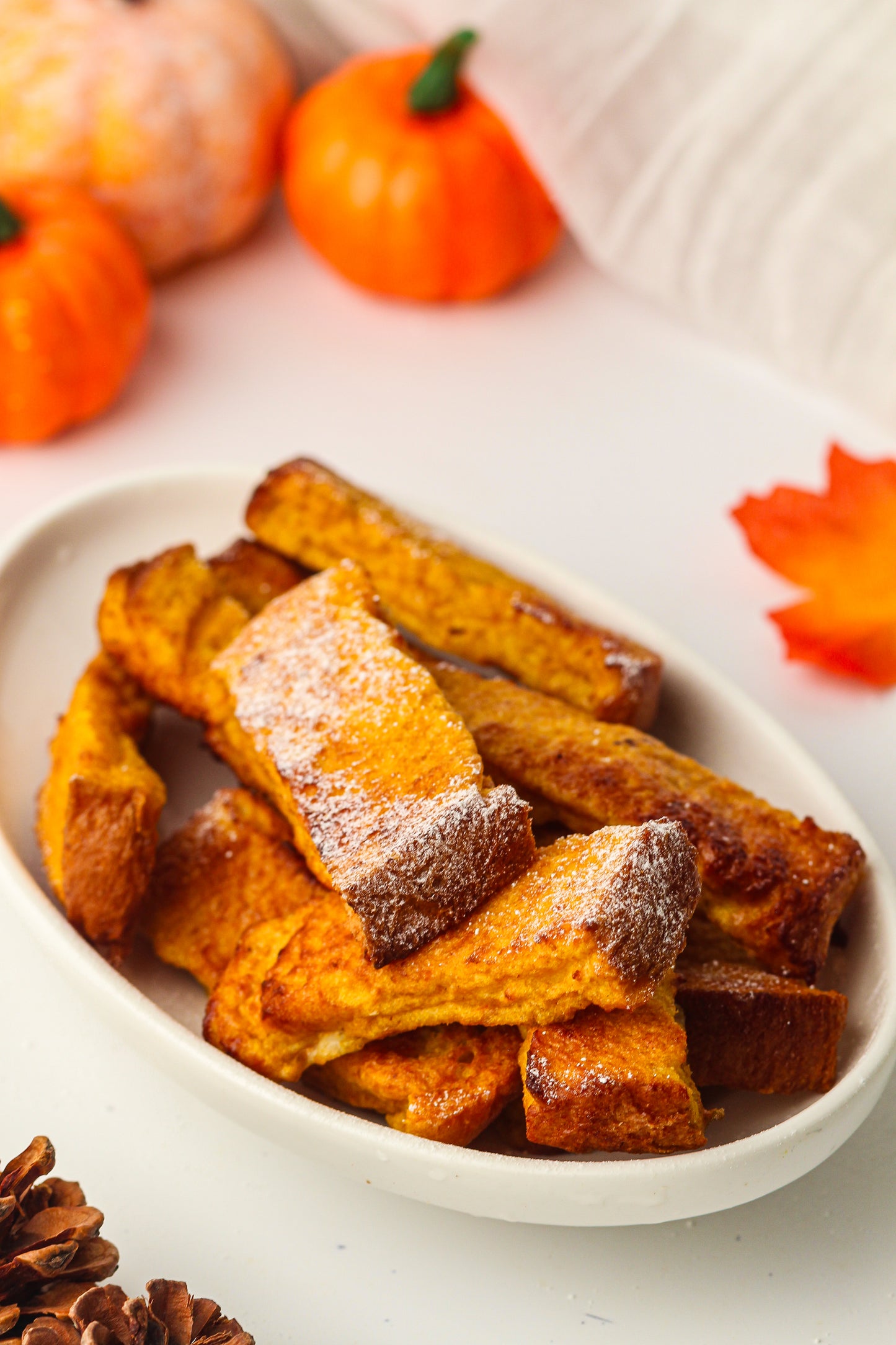 Pumpkin French Toast Sticks (Air Fryer) Recipe