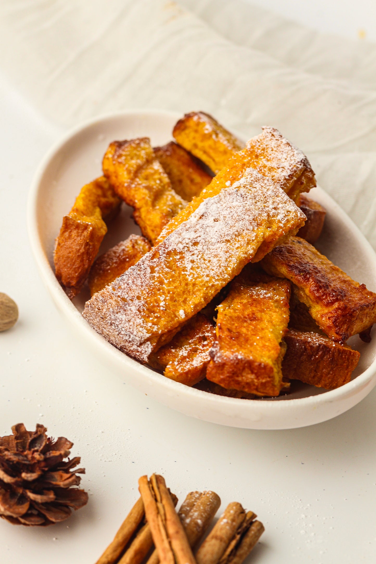 Pumpkin French Toast Sticks (Air Fryer) Recipe