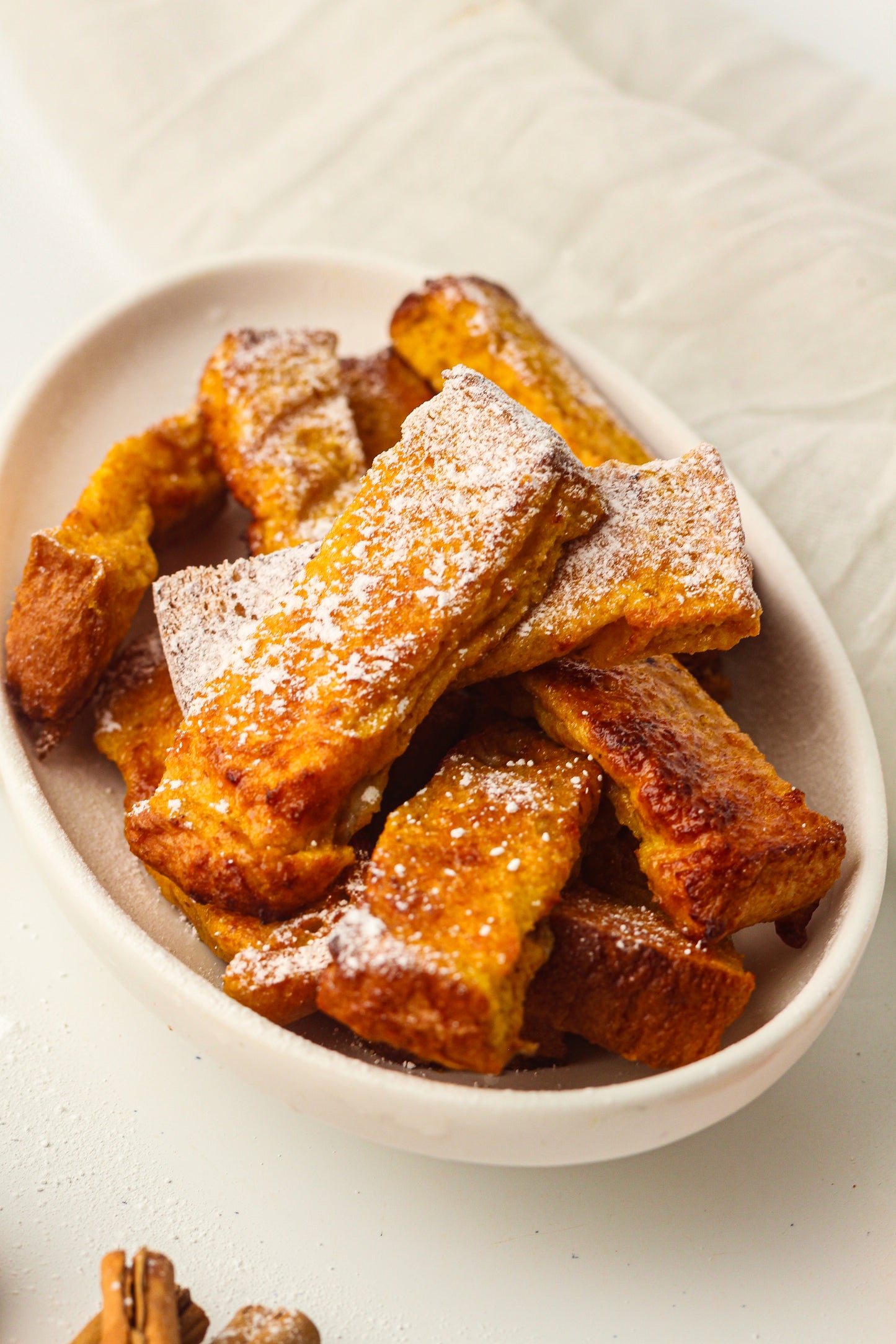 Pumpkin French Toast Sticks (Air Fryer) Recipe