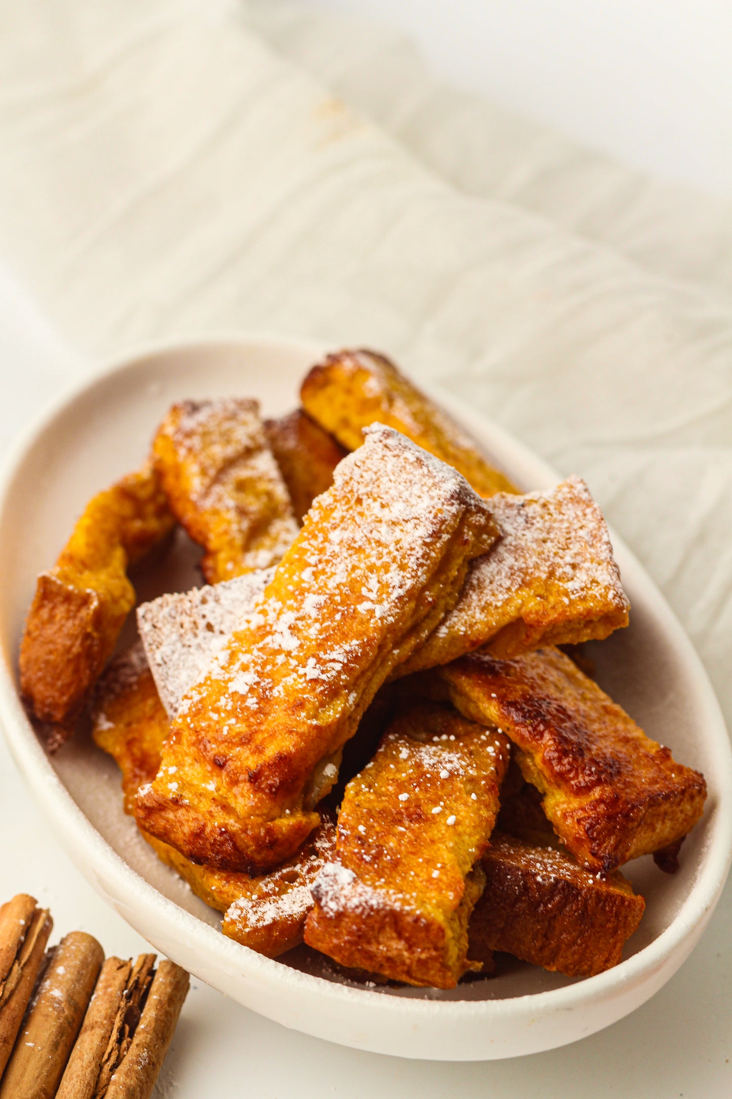 Pumpkin French Toast Sticks (Air Fryer) Recipe