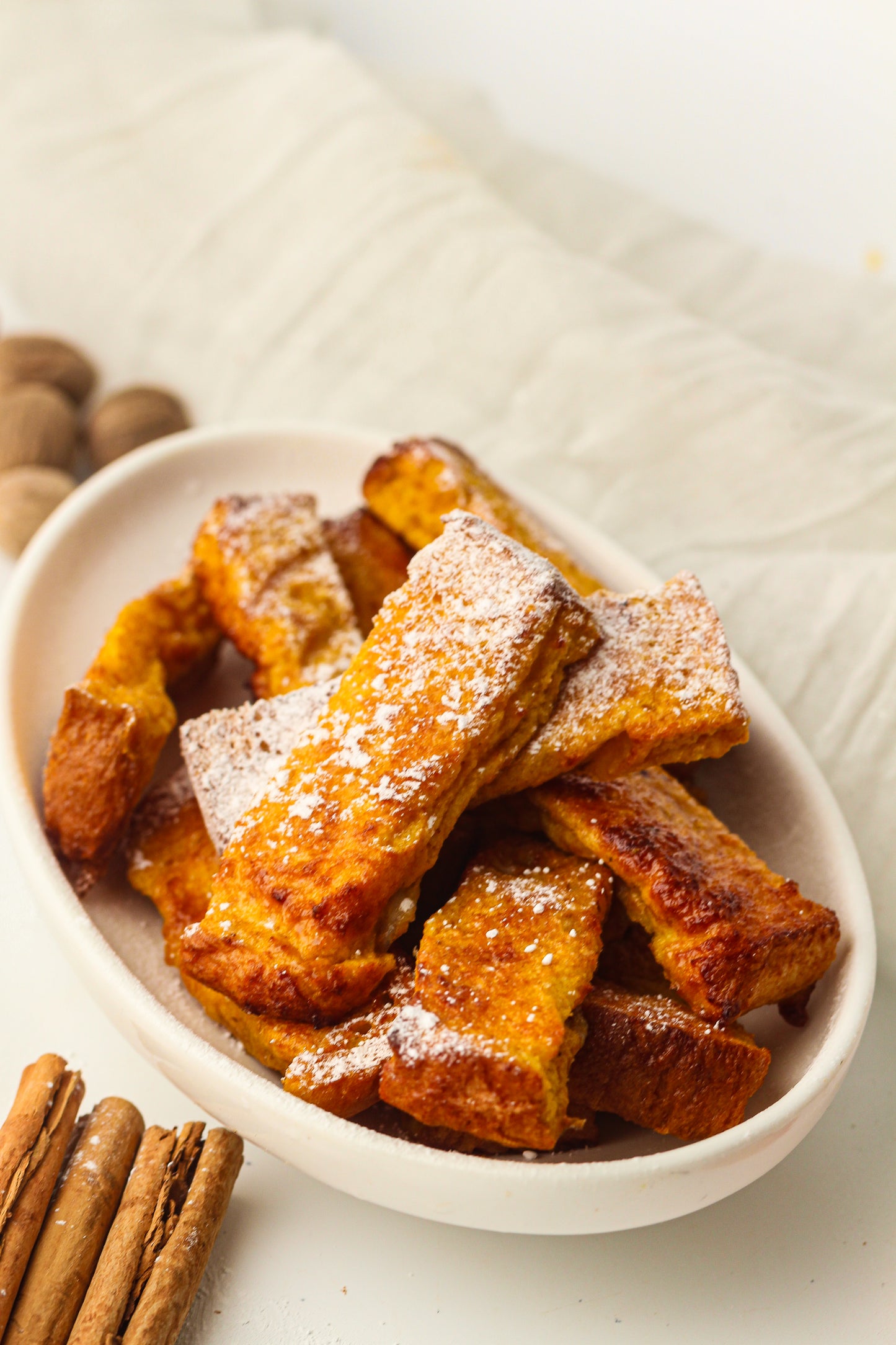 Pumpkin French Toast Sticks (Air Fryer) Recipe
