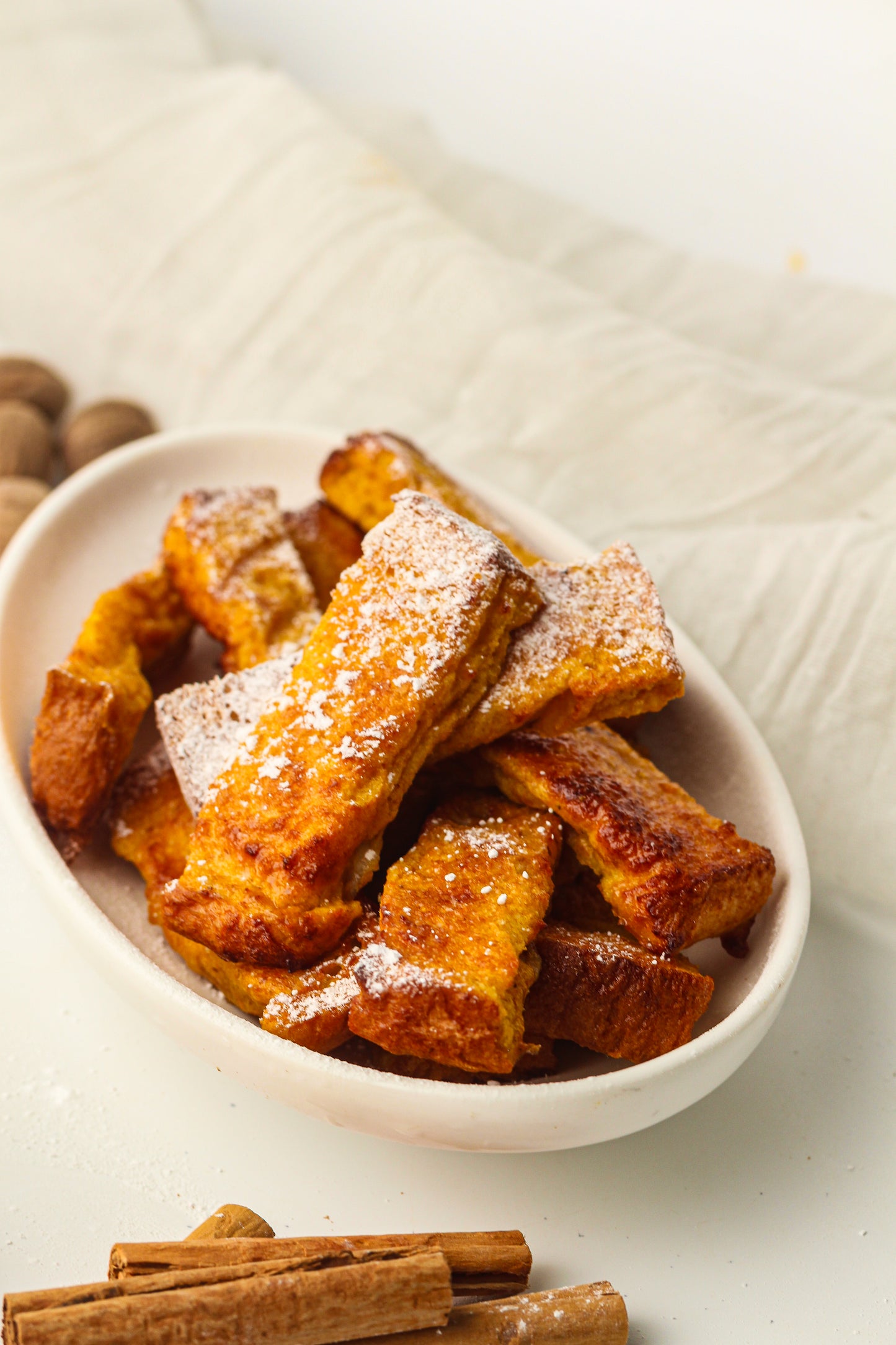 Pumpkin French Toast Sticks (Air Fryer) Recipe