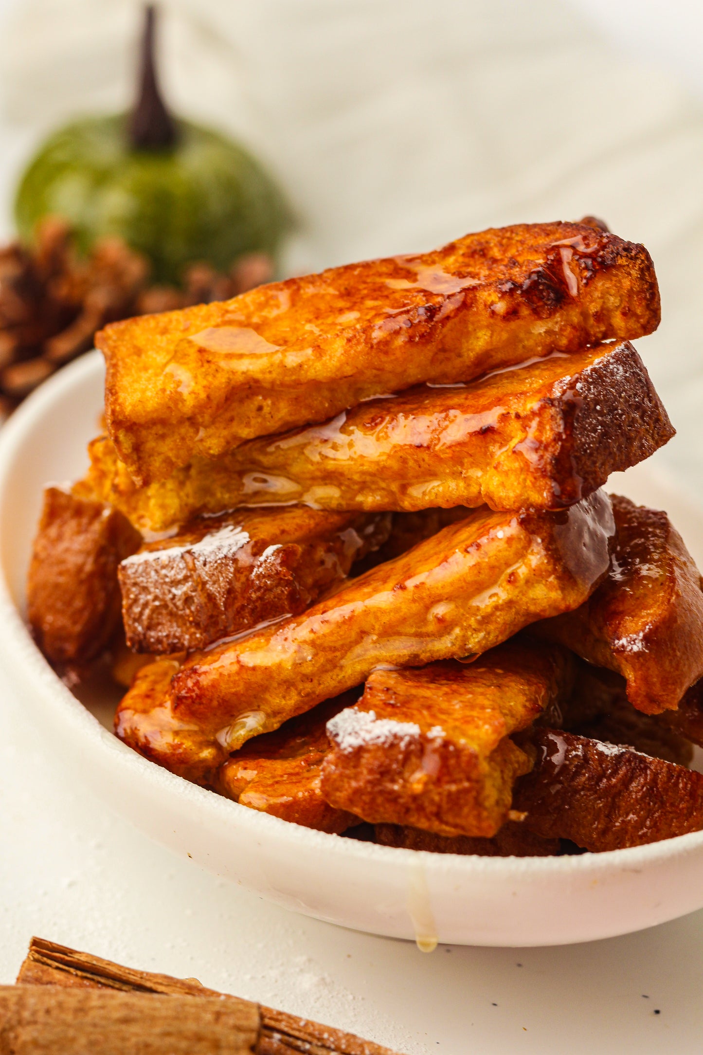 Pumpkin French Toast Sticks (Air Fryer) Recipe