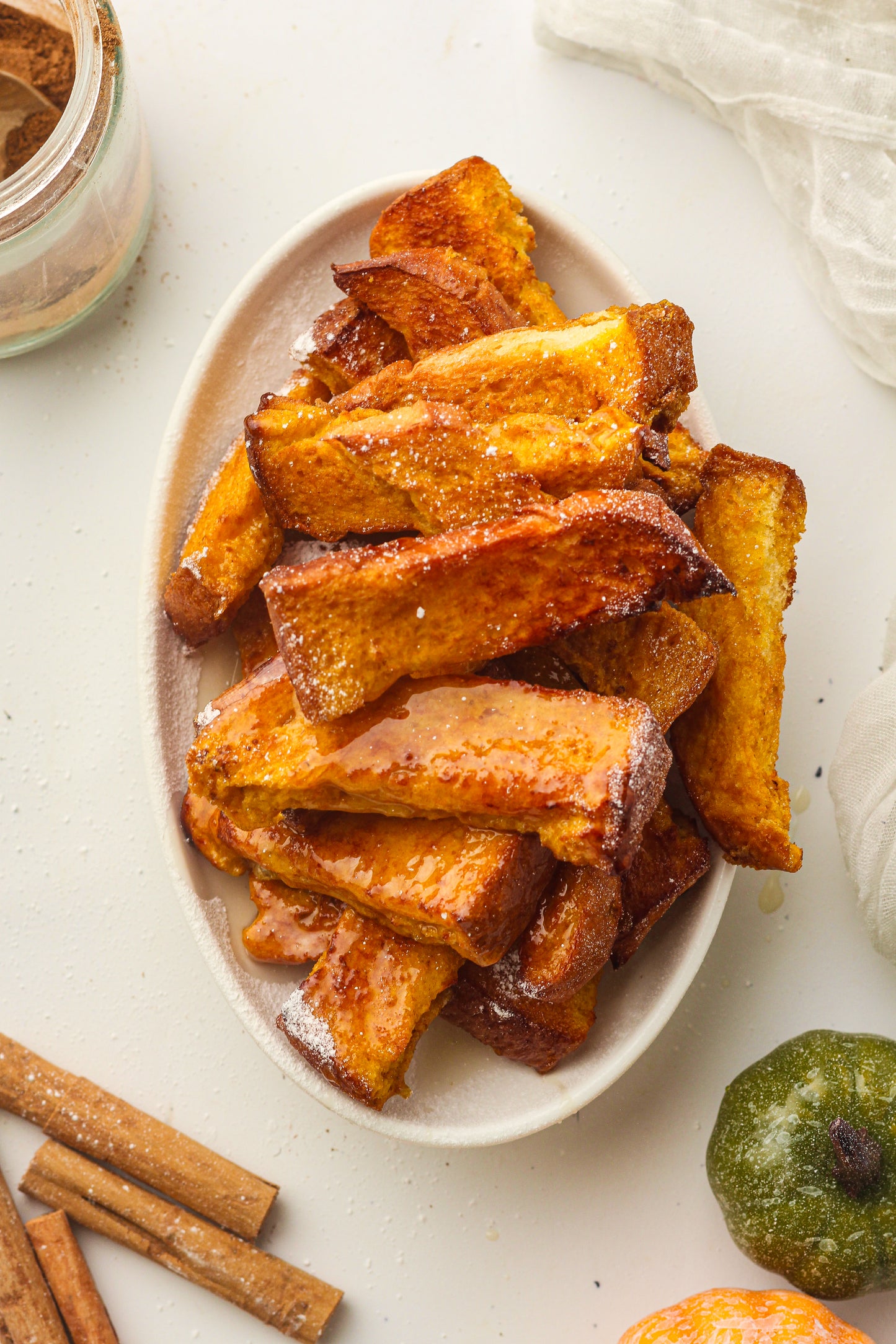 Pumpkin French Toast Sticks (Air Fryer) Recipe