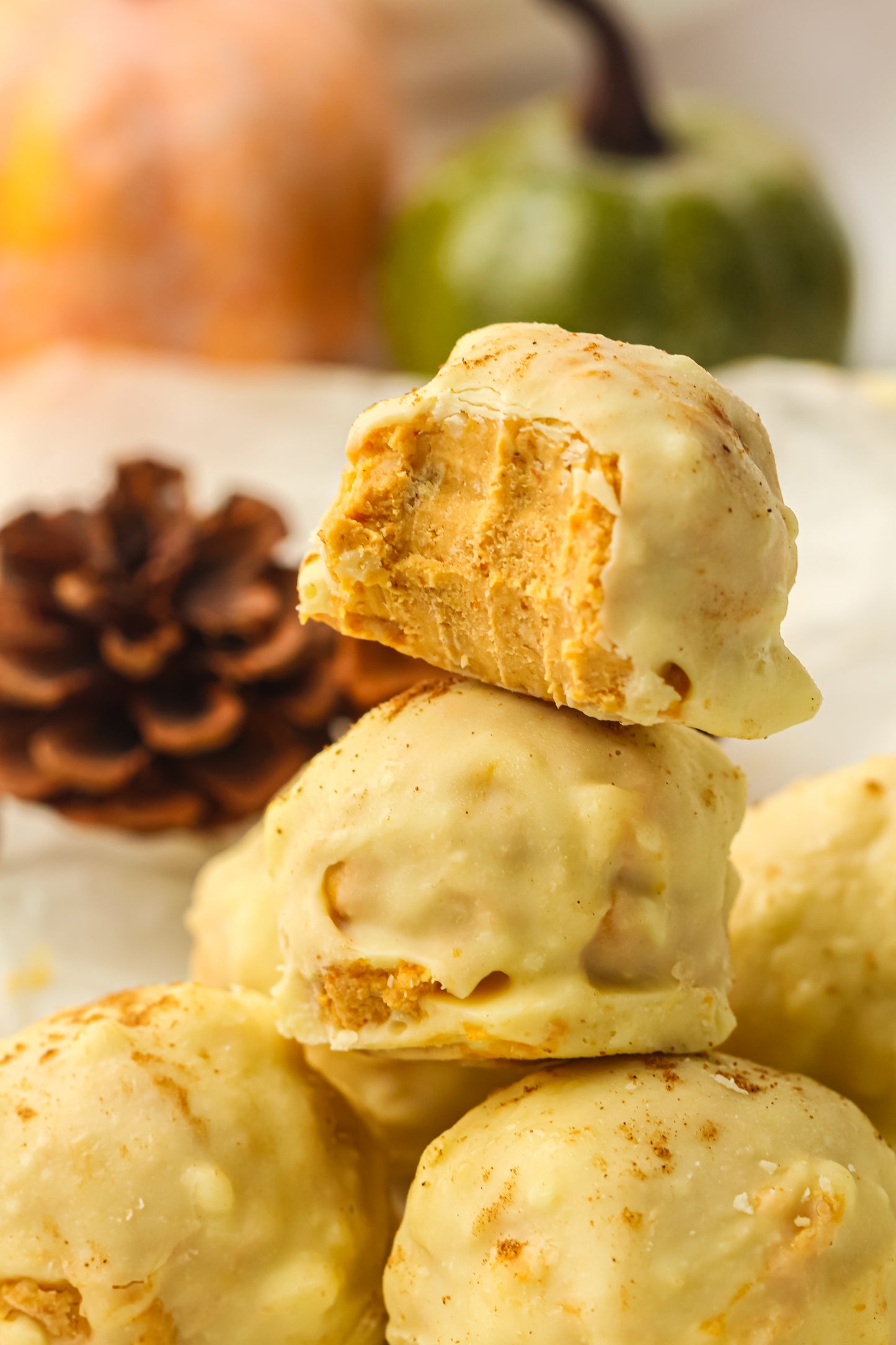 No-Bake Pumpkin Pie Truffles Recipe