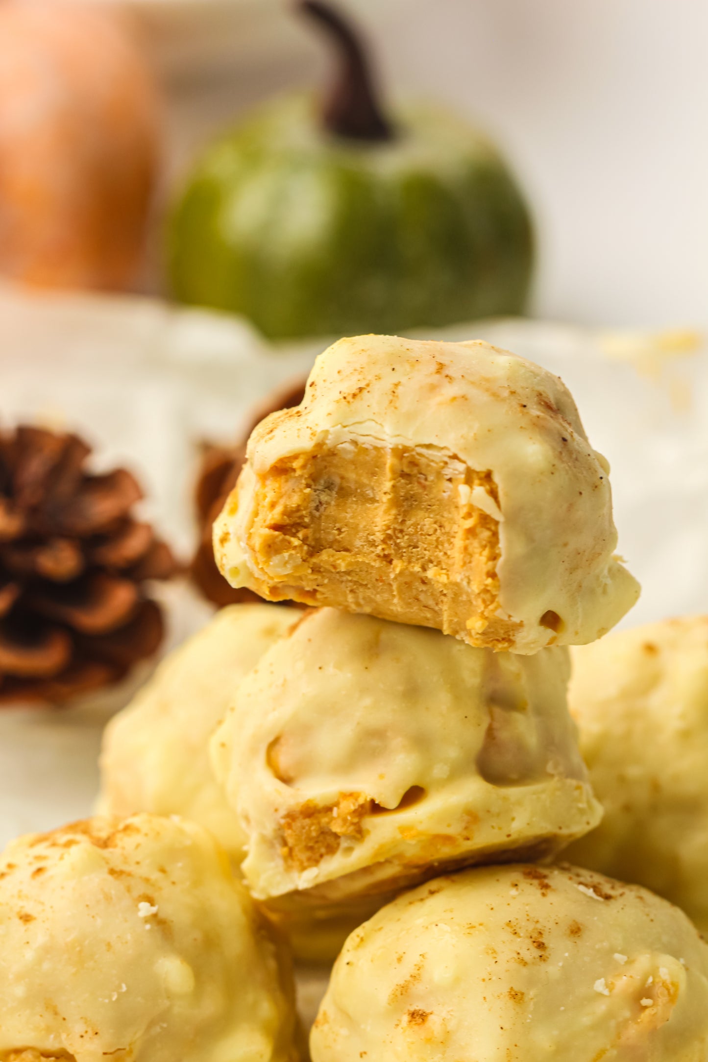 No-Bake Pumpkin Pie Truffles Recipe
