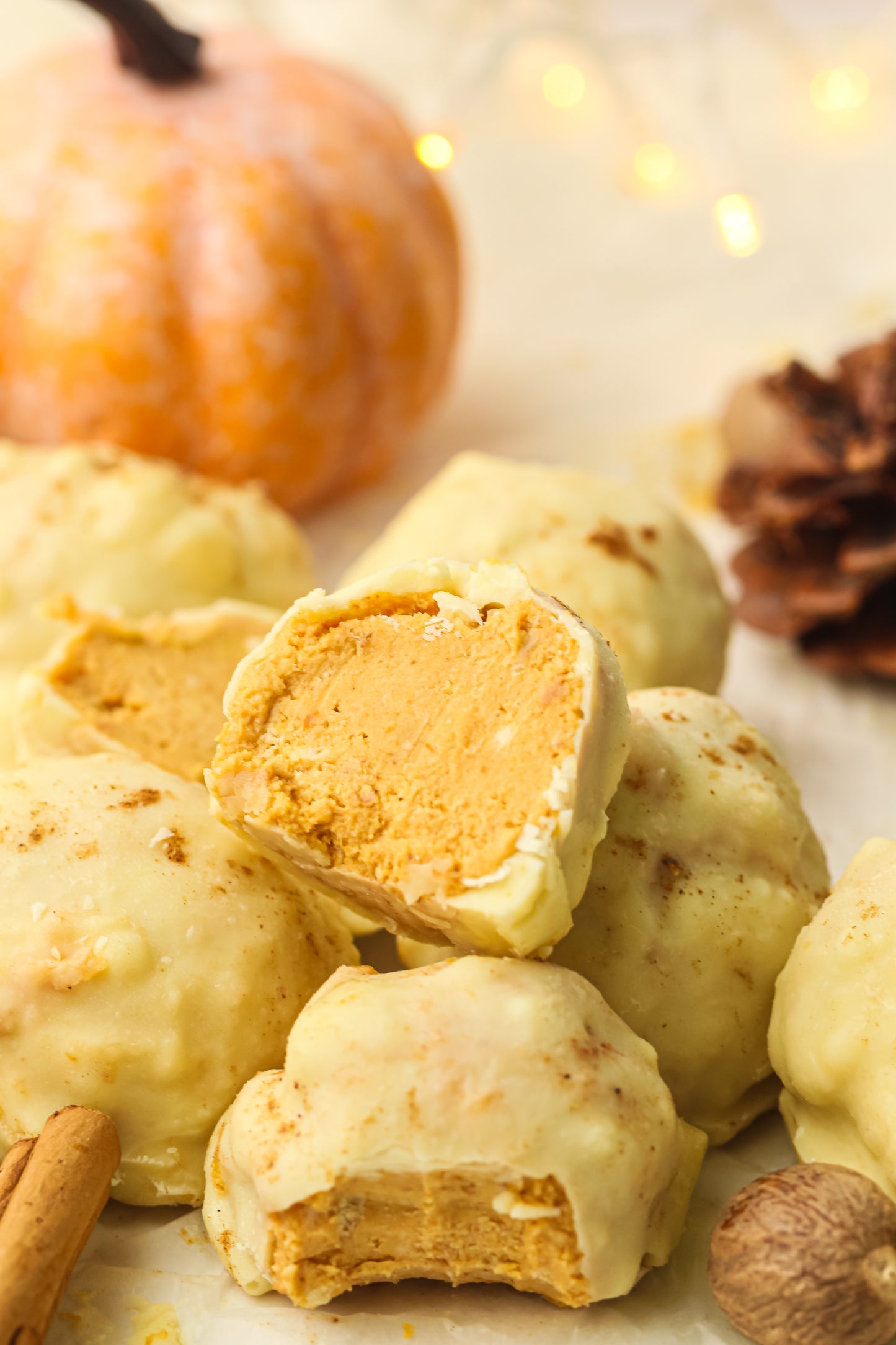 No-Bake Pumpkin Pie Truffles Recipe