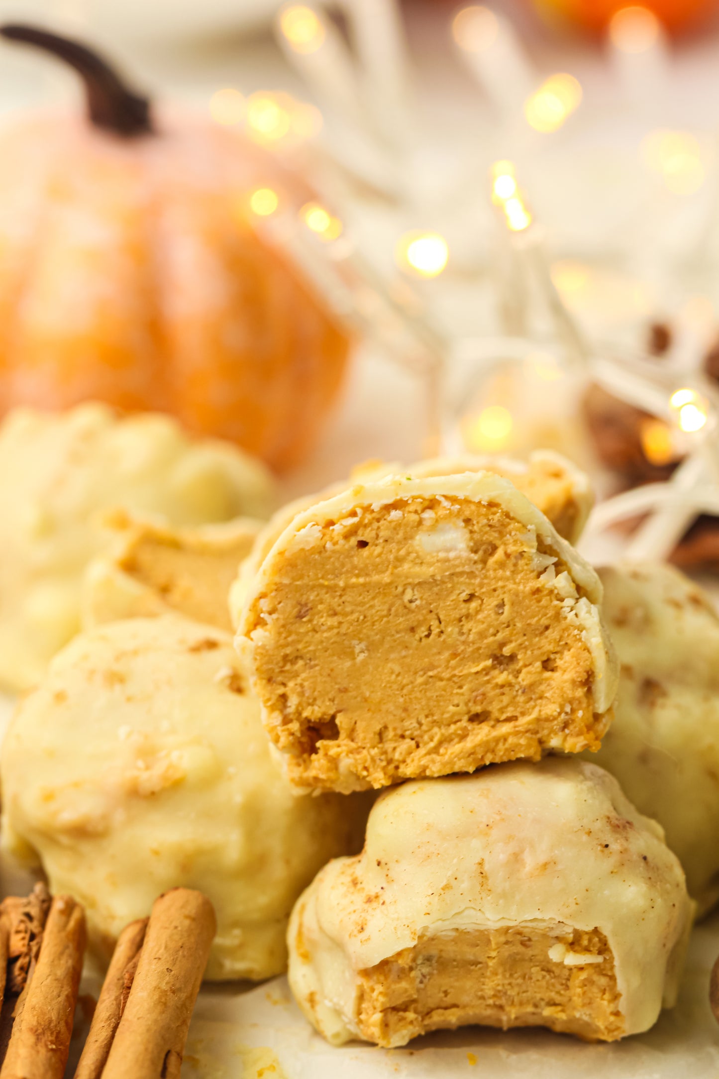 No-Bake Pumpkin Pie Truffles Recipe