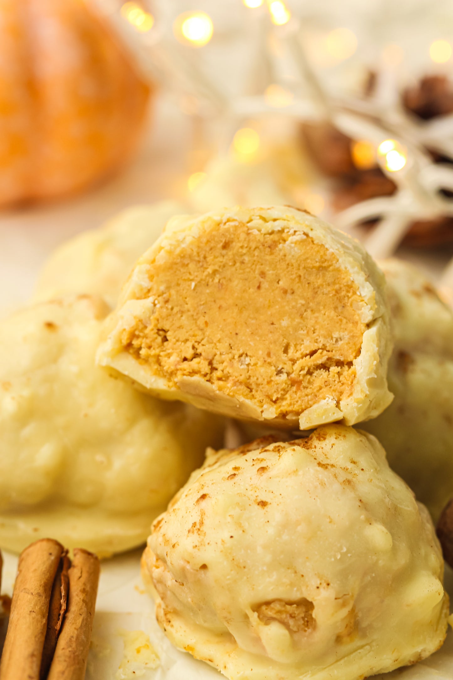 No-Bake Pumpkin Pie Truffles Recipe