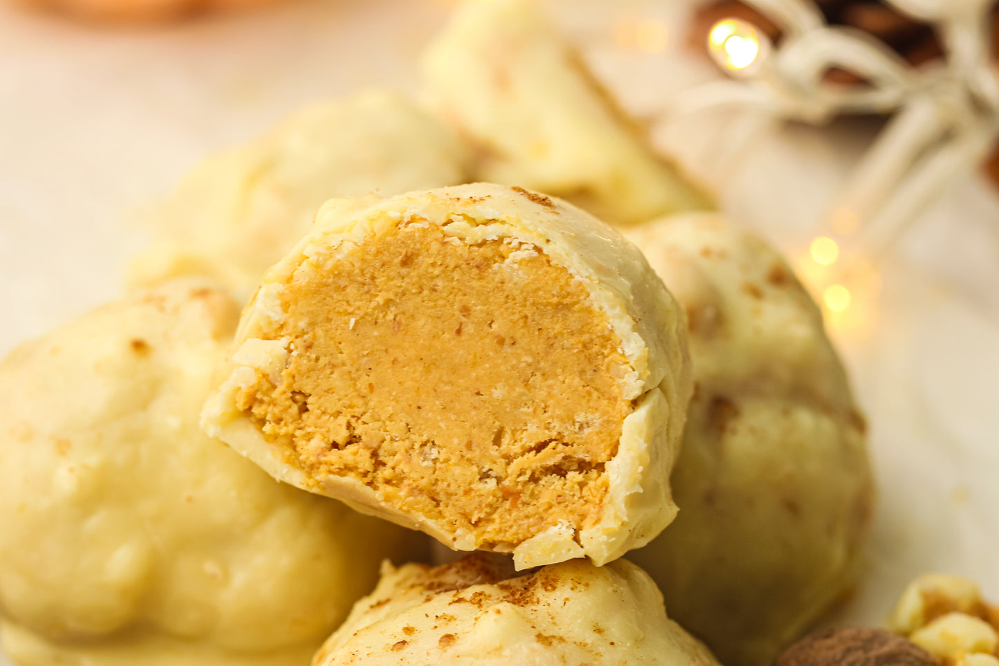 No-Bake Pumpkin Pie Truffles Recipe