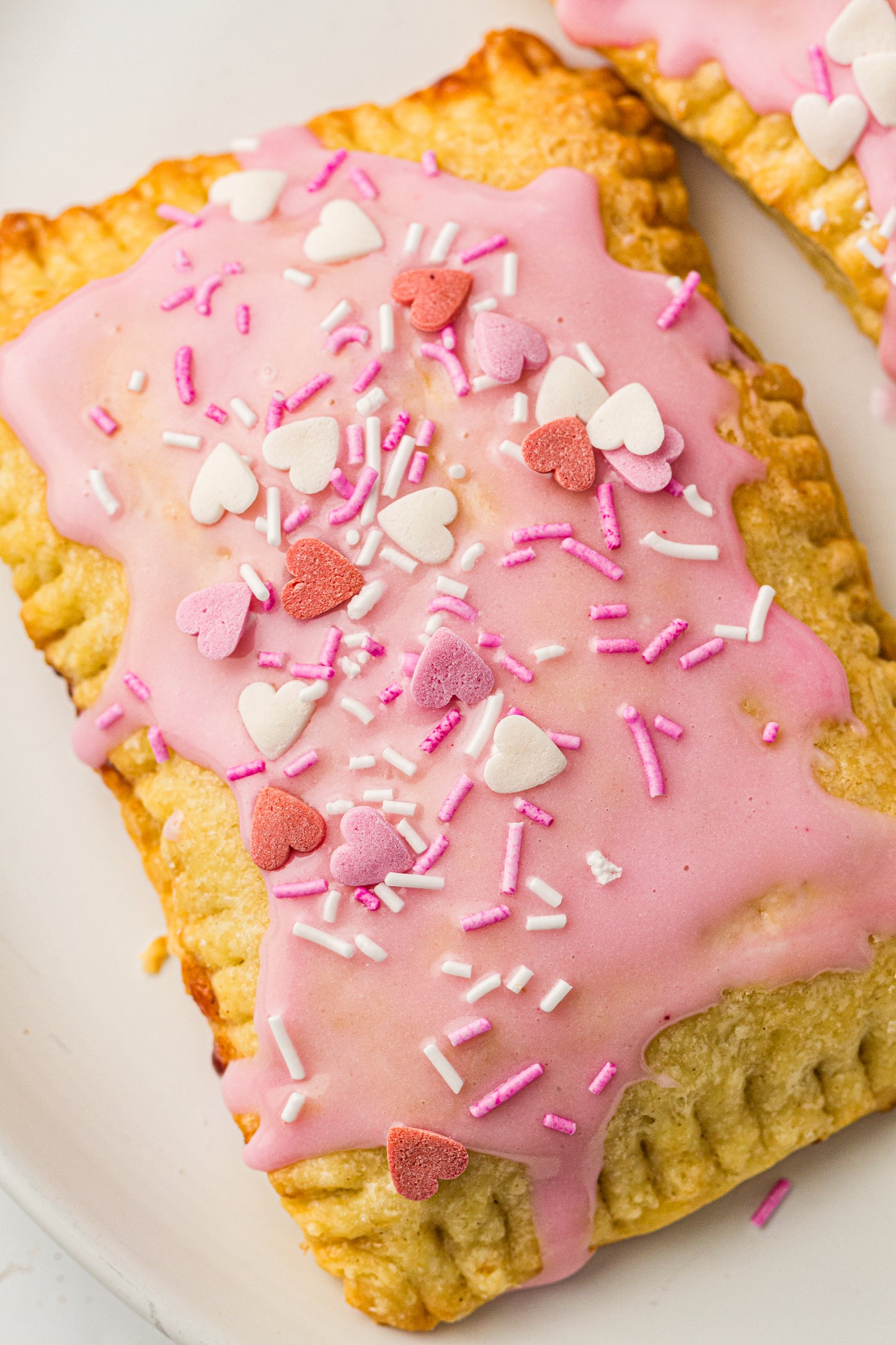 PLR Valentine’s Day Pop-Tarts (strawberry jam)